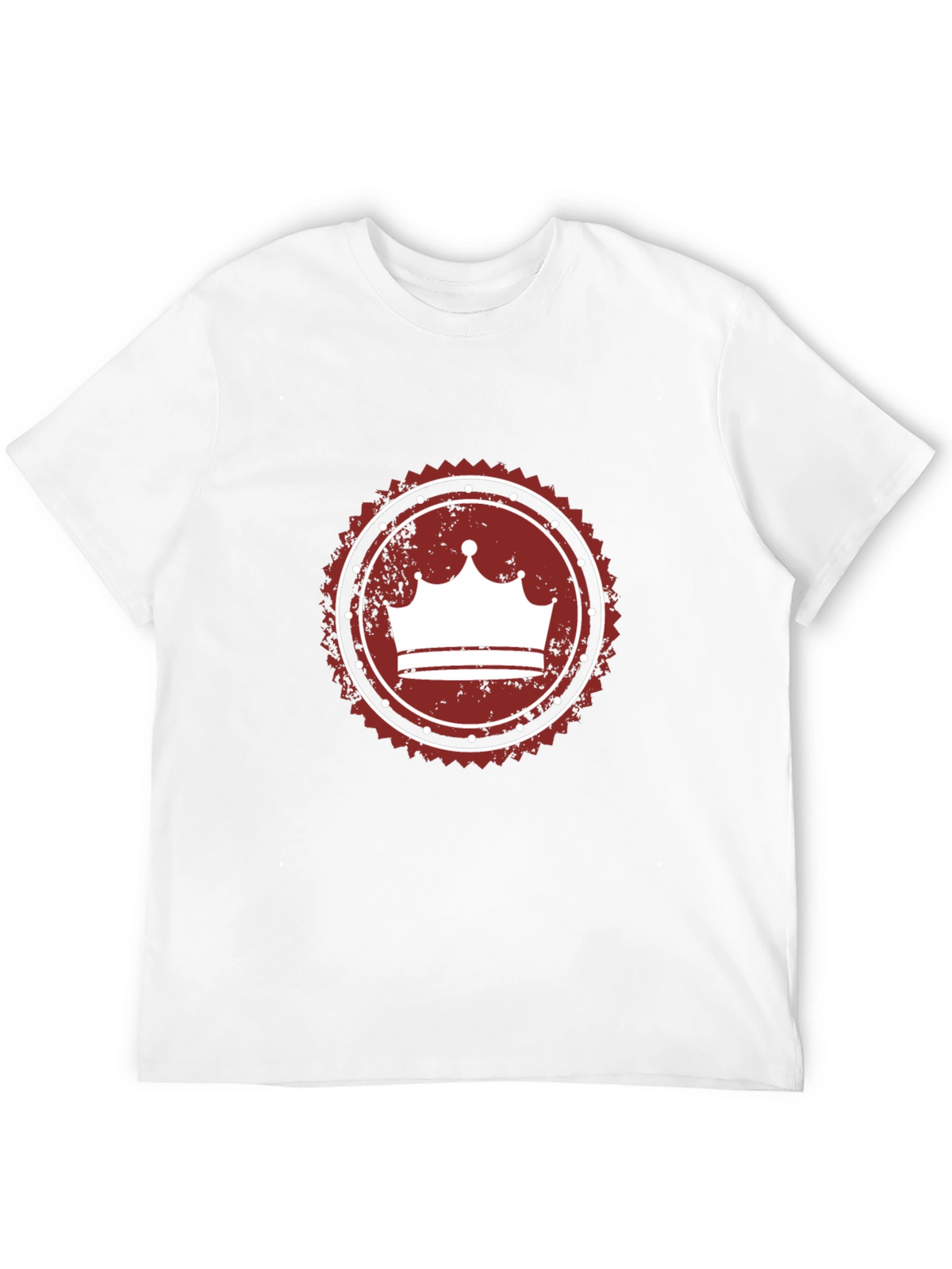 King Crown Seal Graphic Mens T-Shirt