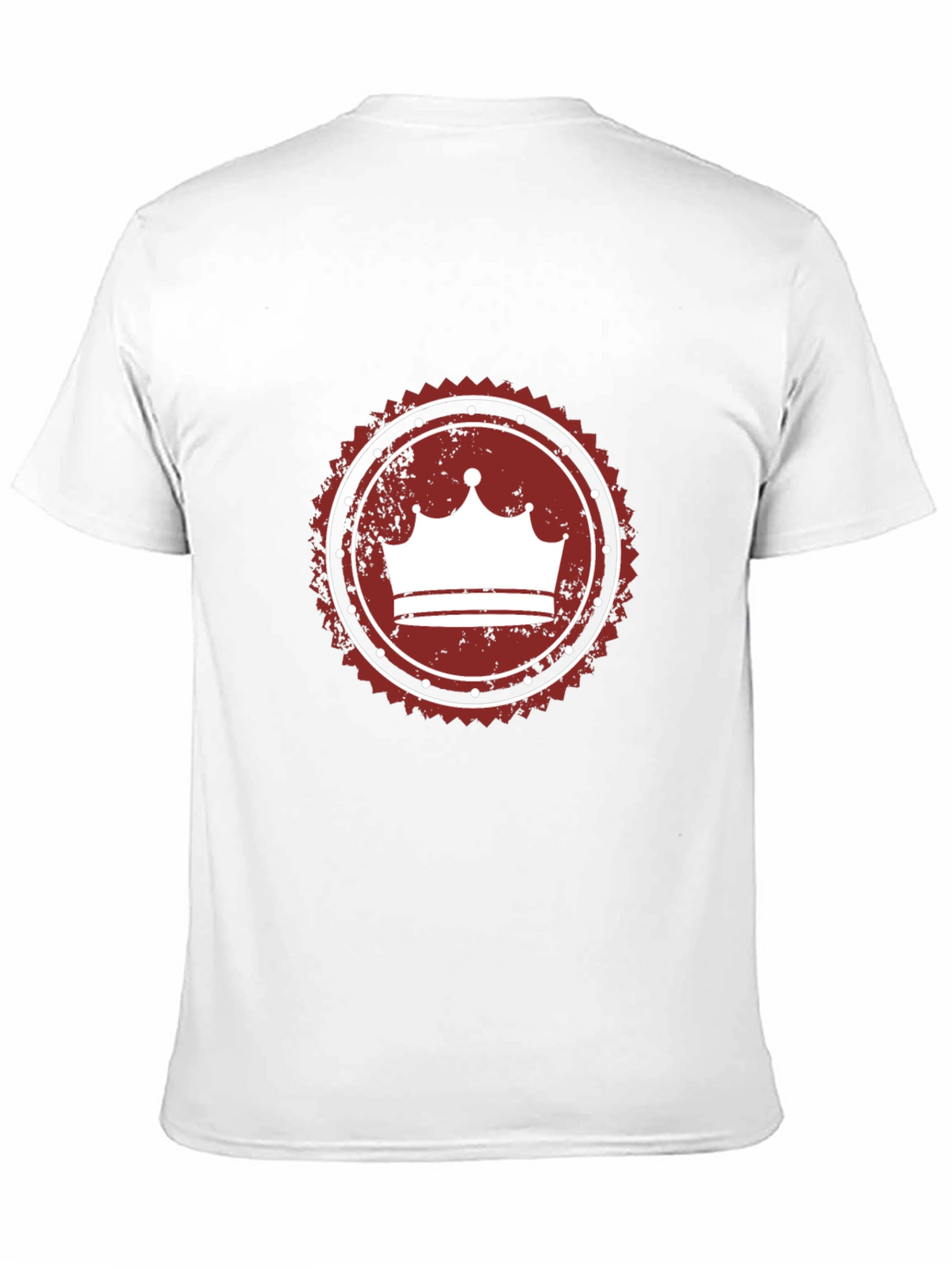 King Crown Seal Graphic Mens T-Shirt