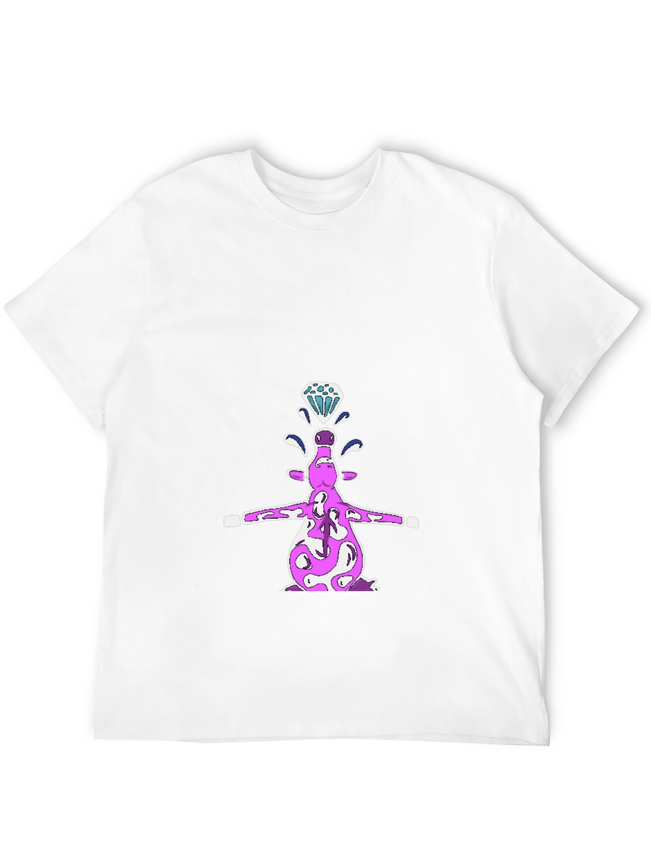 Diamond Cow Black T-Shirt
