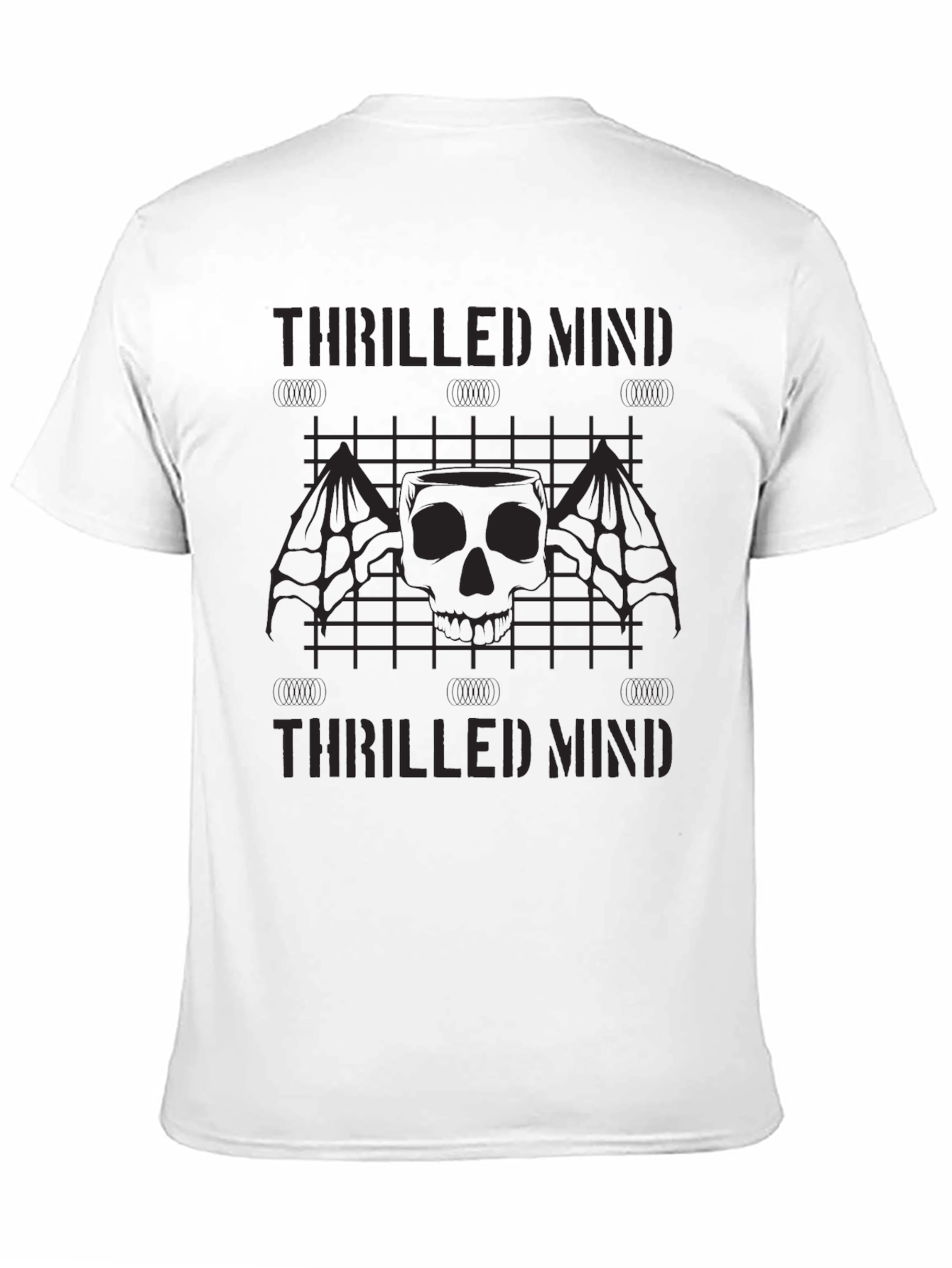 Thrilled Mind Skull Graphic Tee