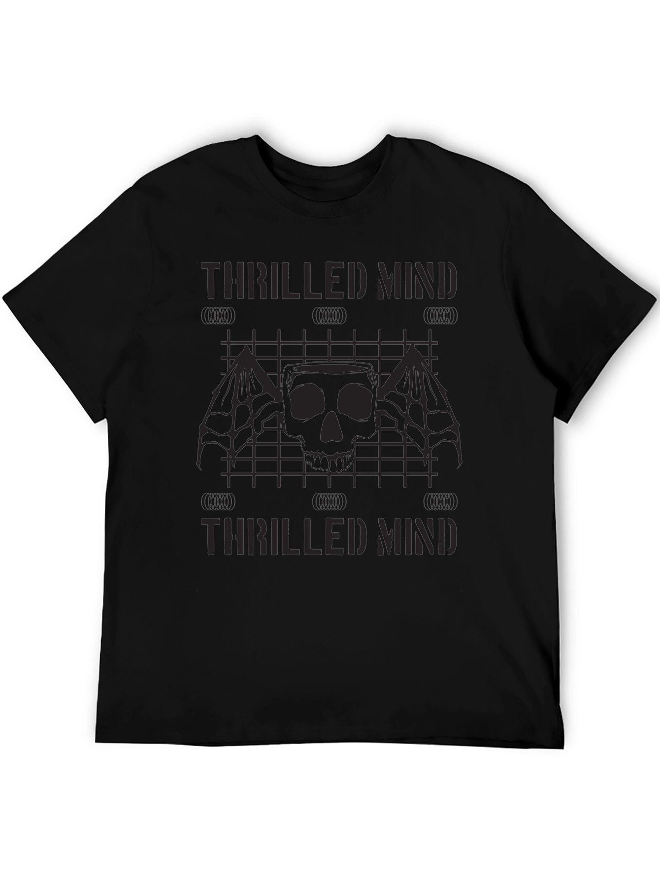 Thrilled Mind Skull Graphic Tee