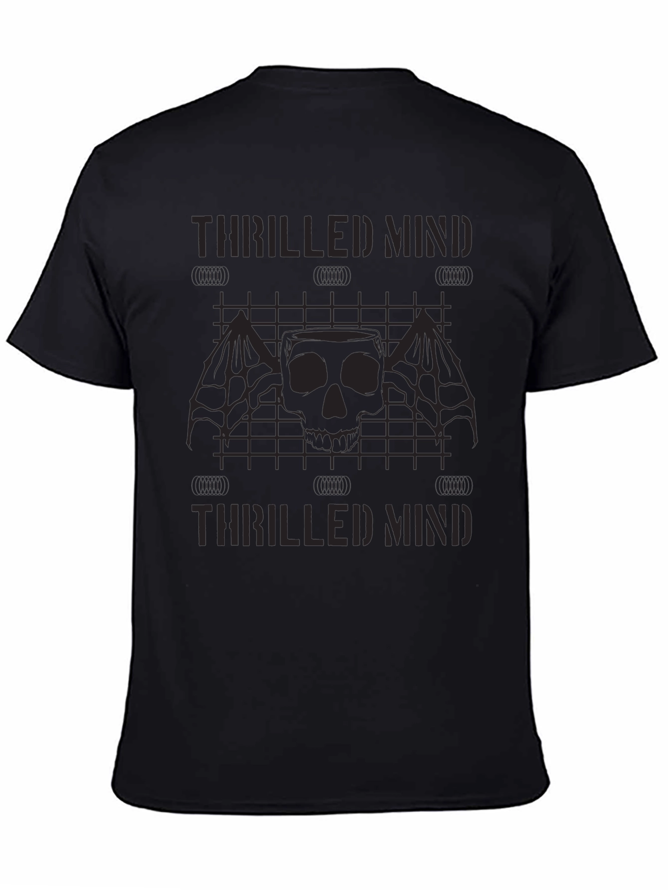 Thrilled Mind Skull Graphic Tee