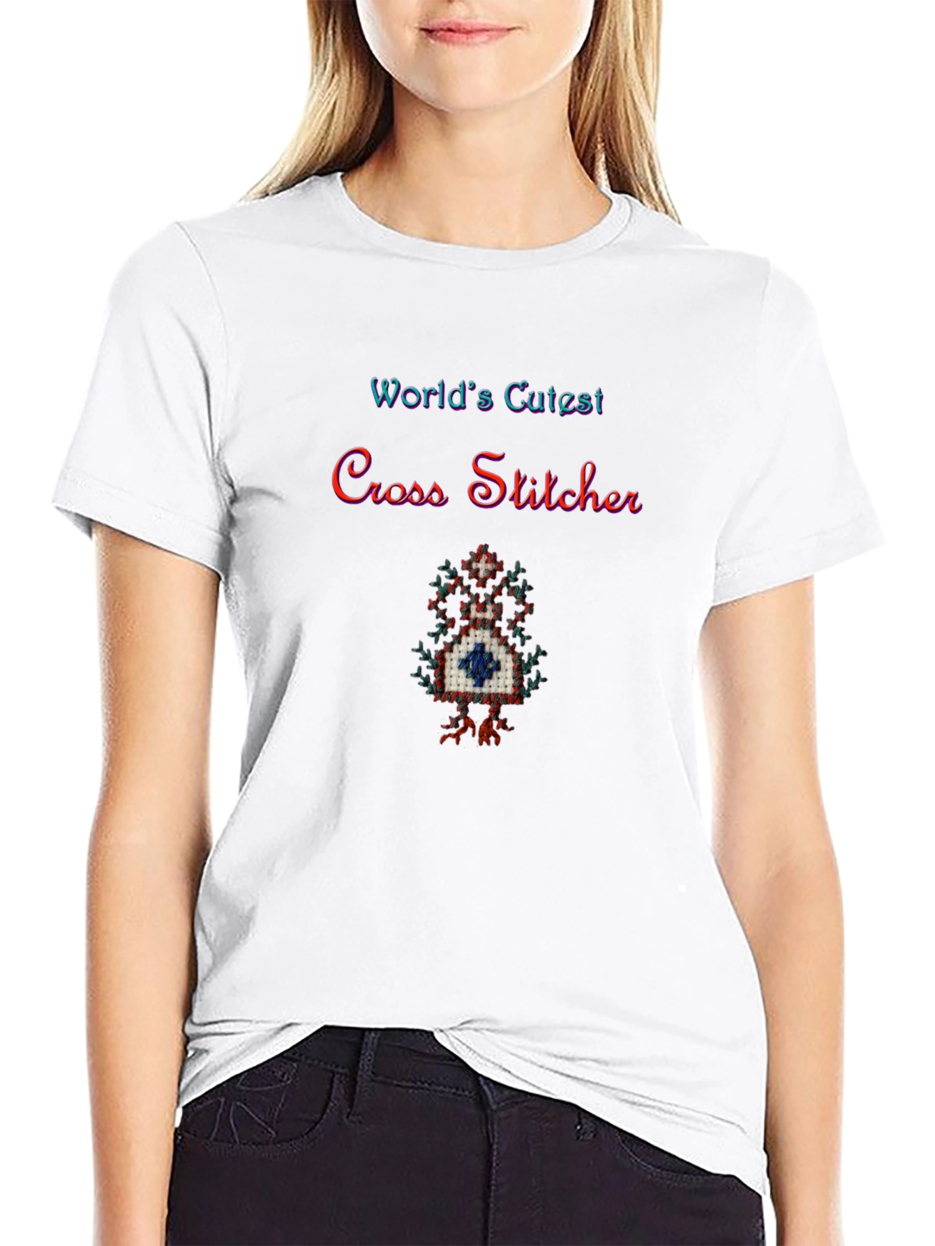 Worlds Cutest Cross Stitcher T-Shirt