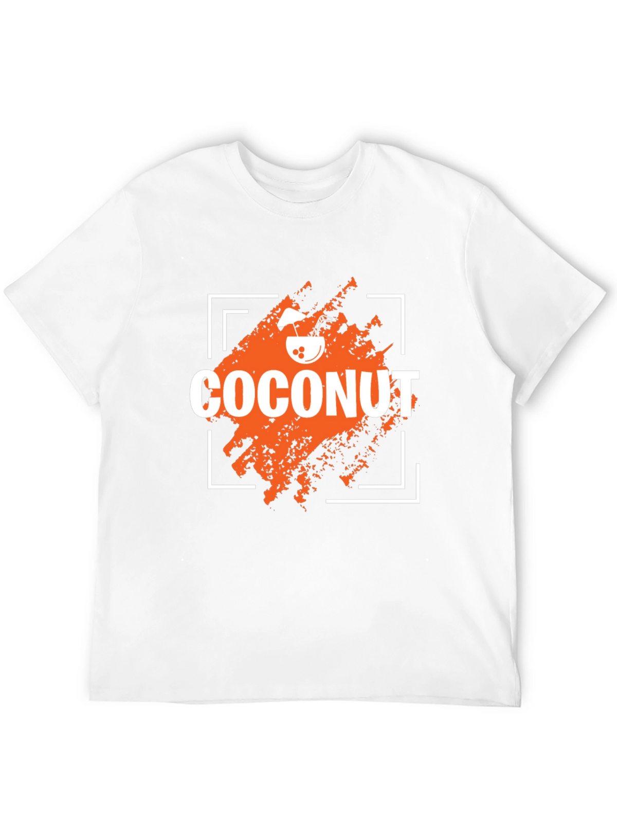 Coconut Graphic Print Crew Neck T-Shirt