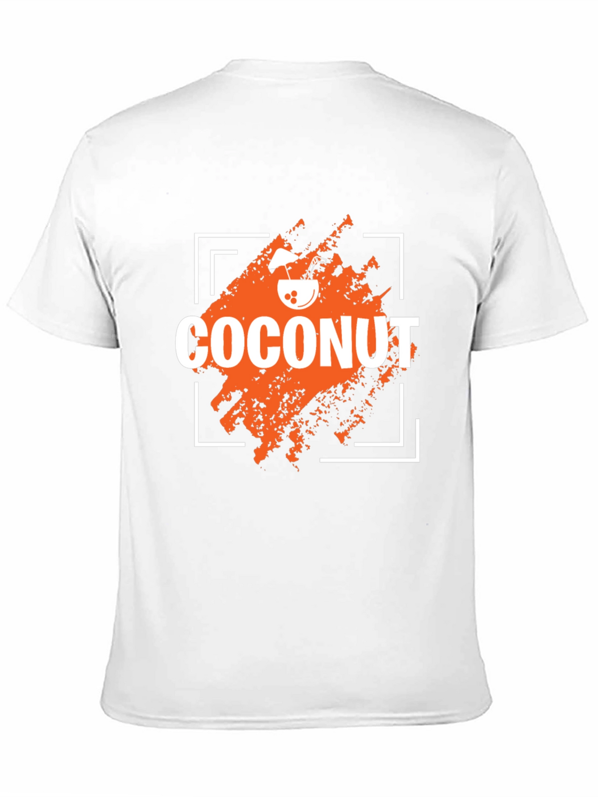 Coconut Graphic Print Crew Neck T-Shirt