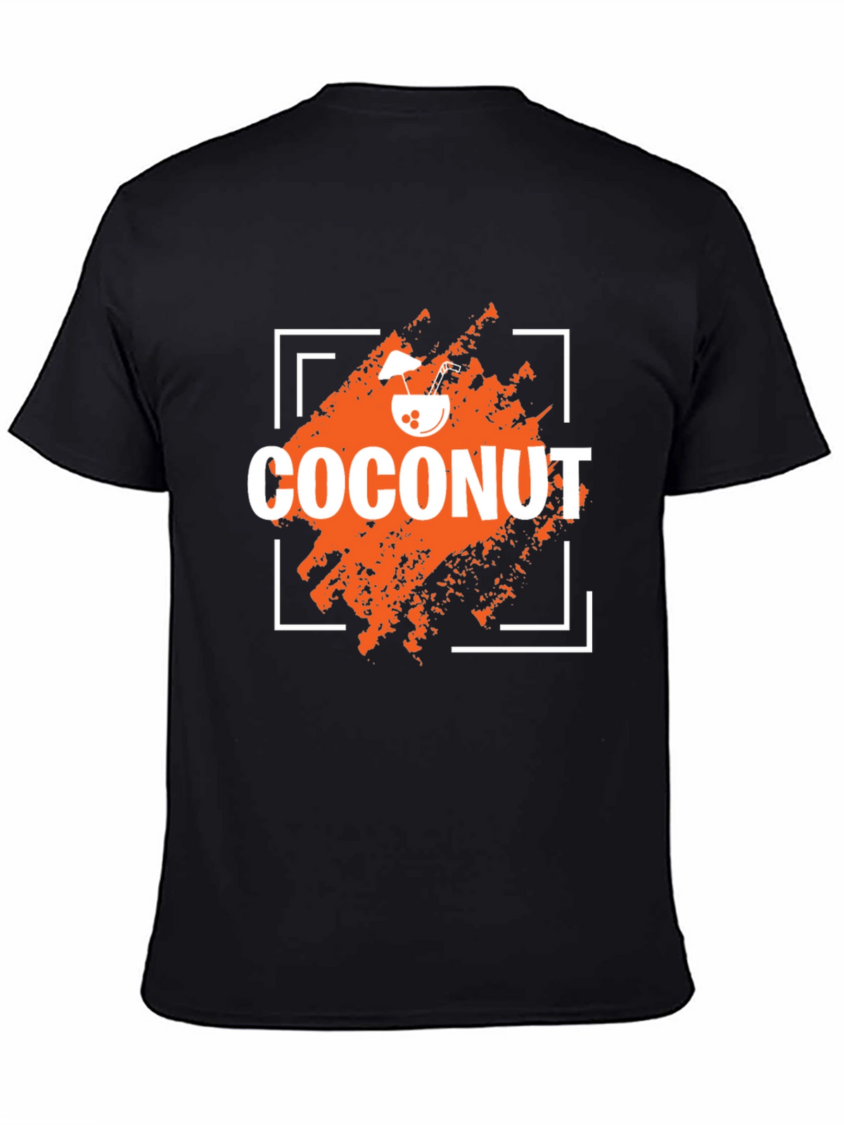 Coconut Graphic Print Crew Neck T-Shirt