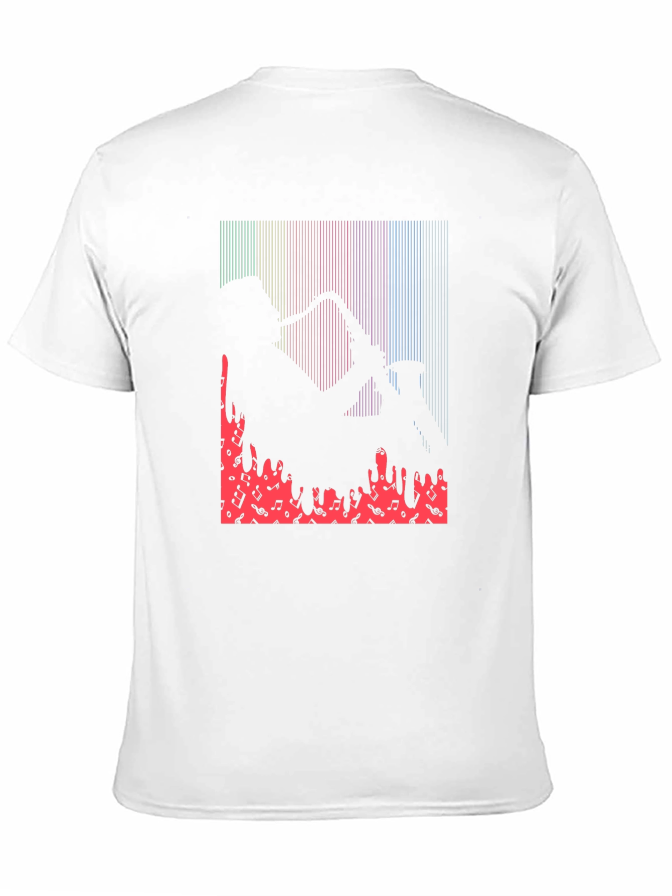 Saxophone Player Graphic Print T-Shirt