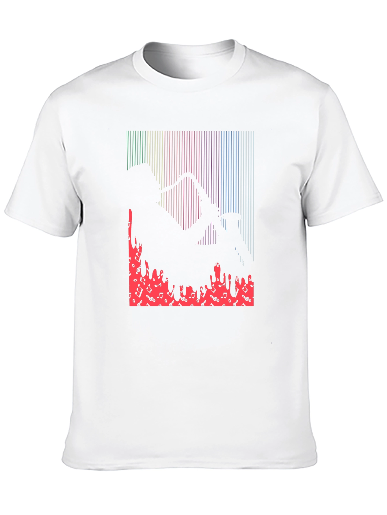 Saxophone Player Graphic Print T-Shirt