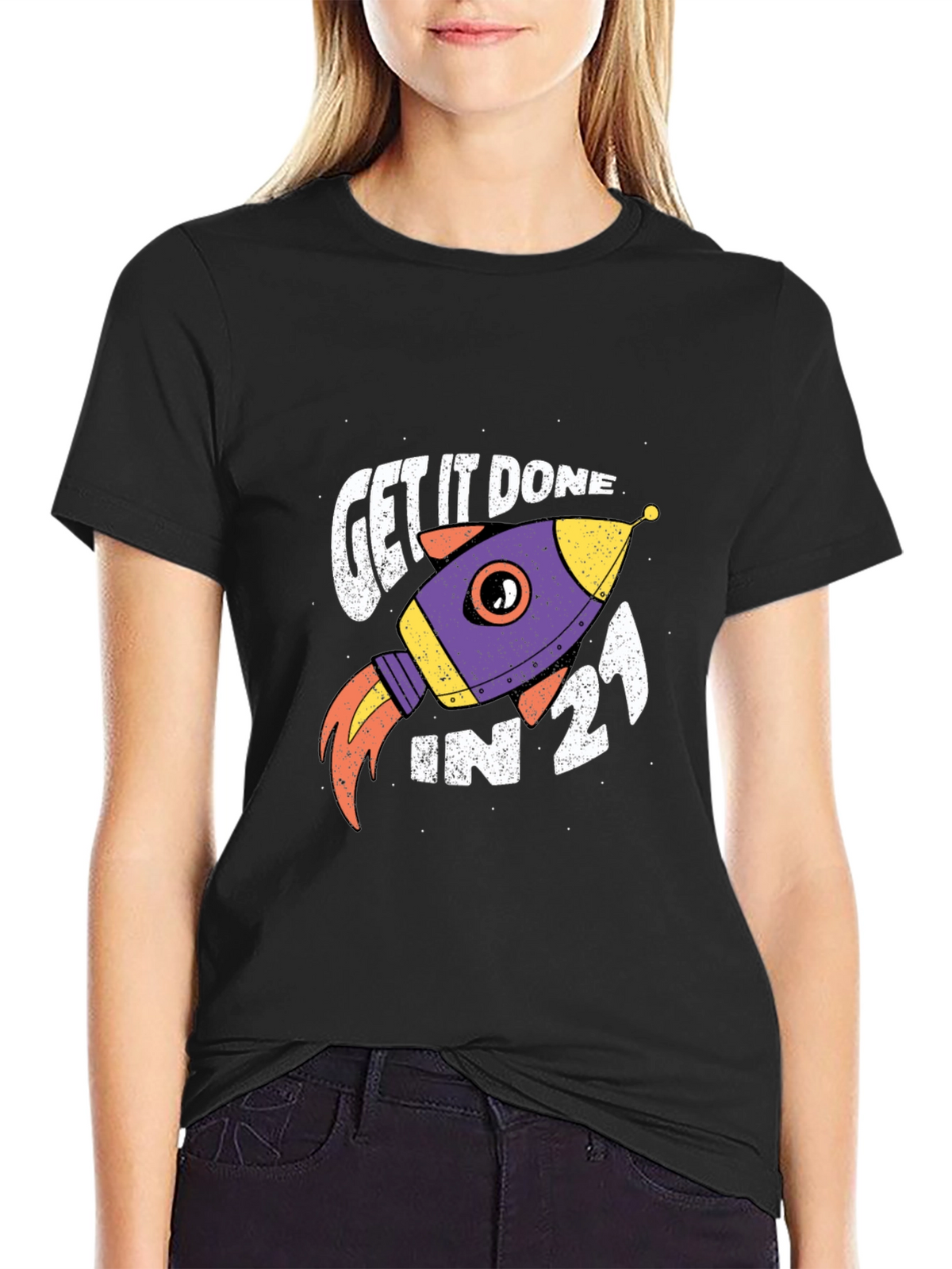 Get it Done Rocket Graphic Tee