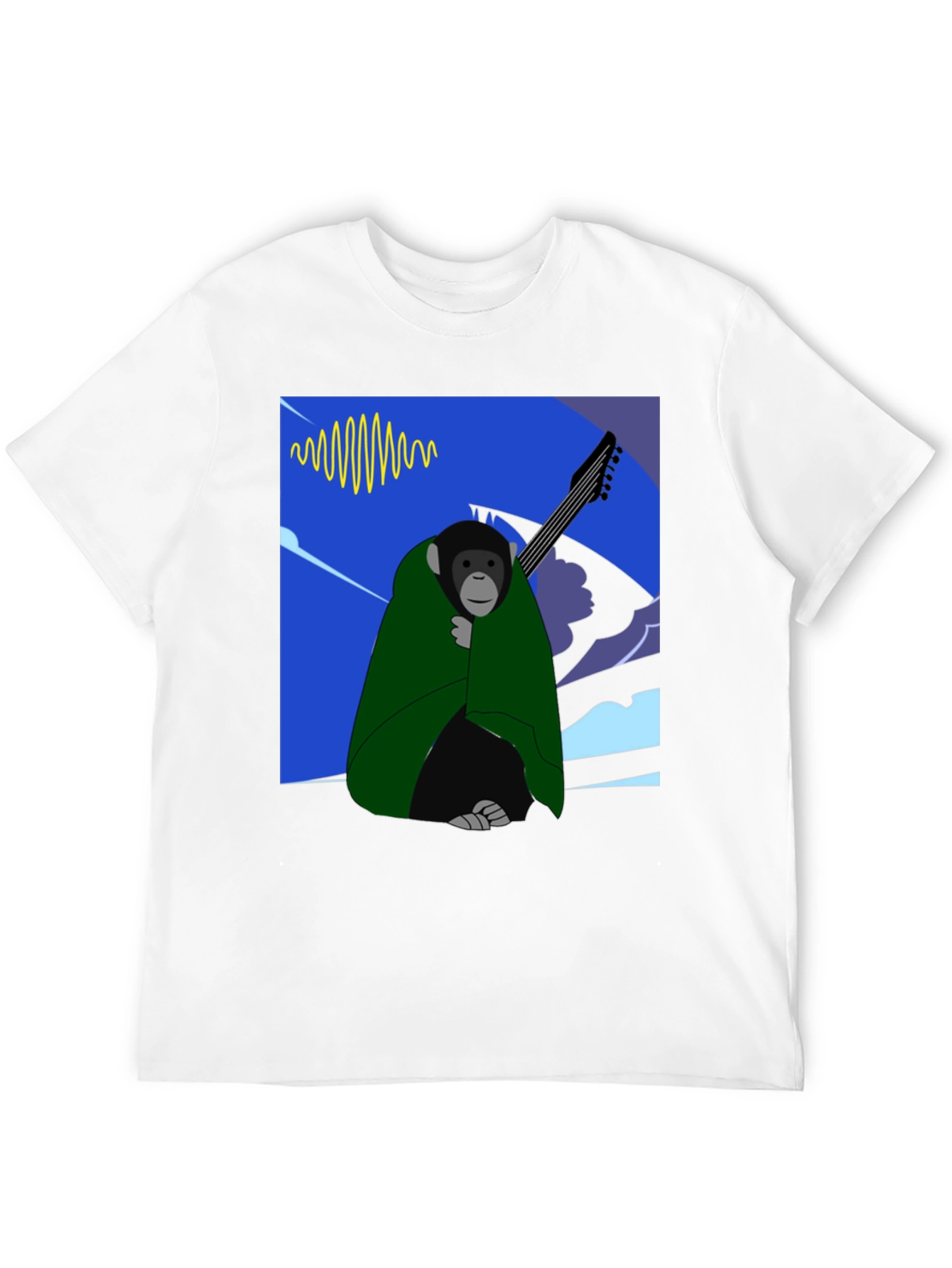 Cool Monkey Graphic Tee - Music Lovers Style