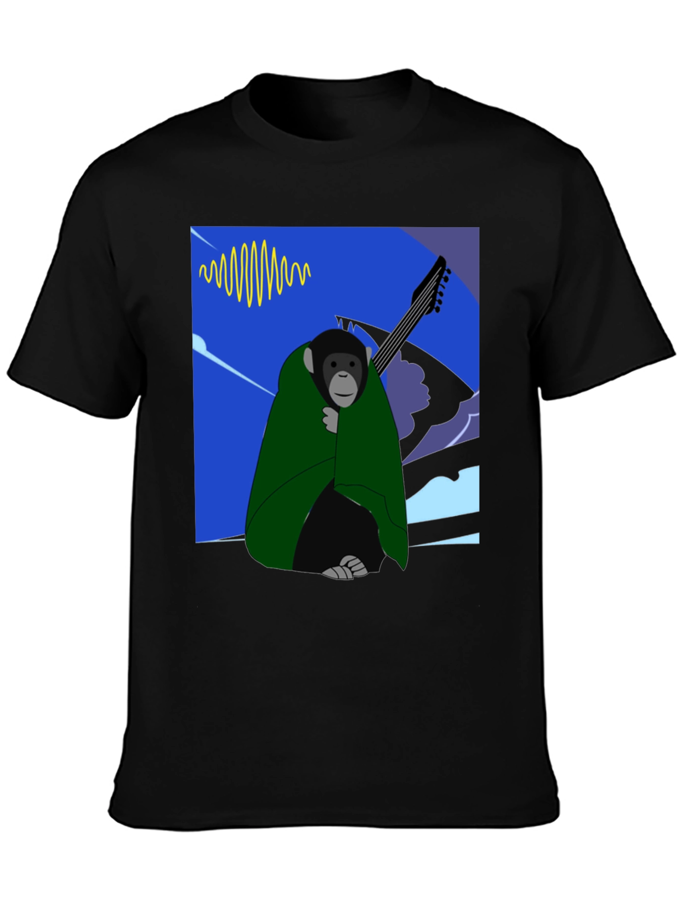 Cool Monkey Graphic Tee - Music Lovers Style
