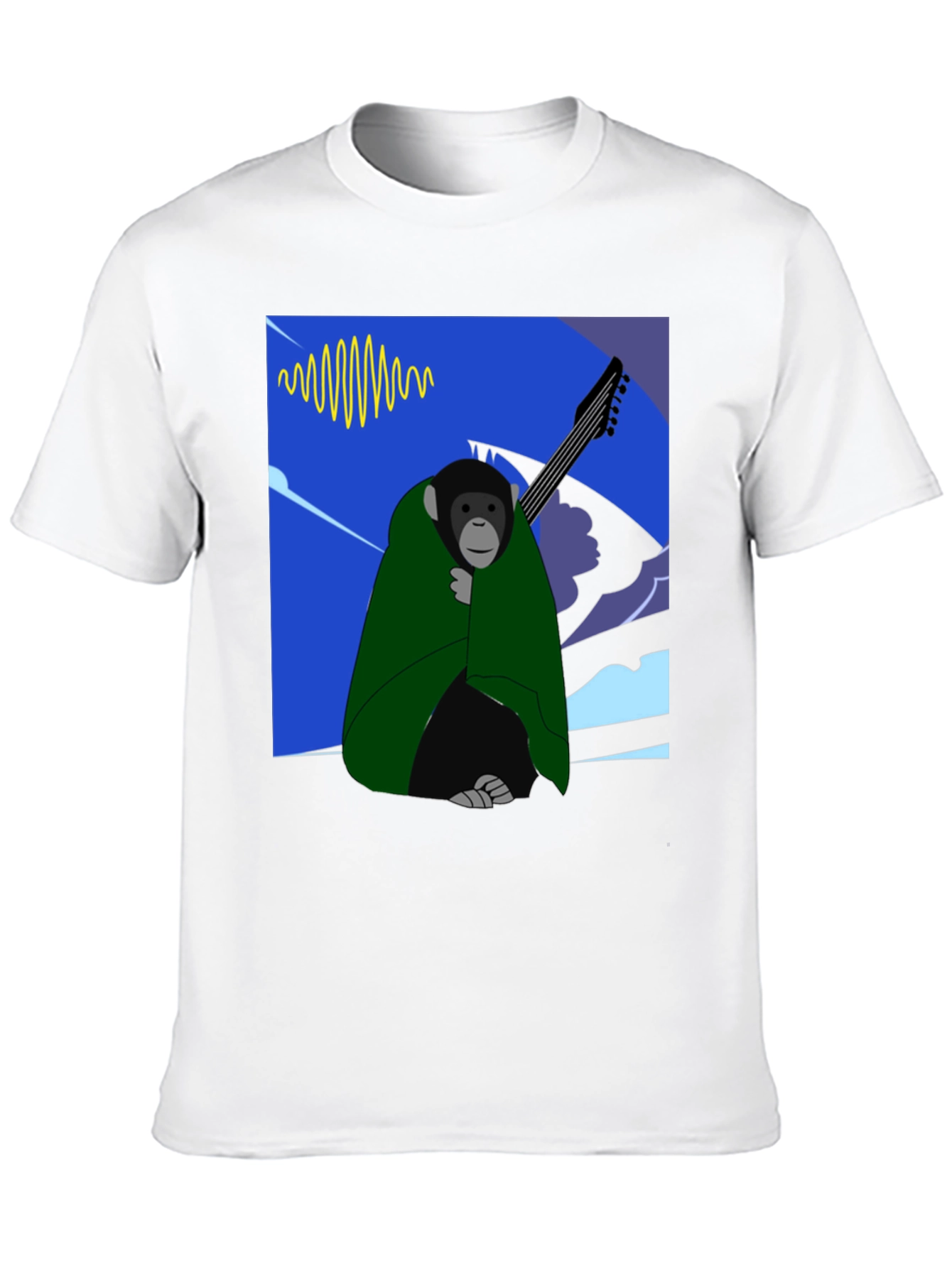 Cool Monkey Graphic Tee - Music Lovers Style