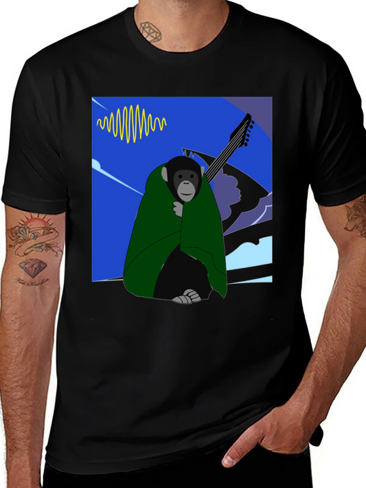Cool Monkey Graphic Tee - Music Lovers Style