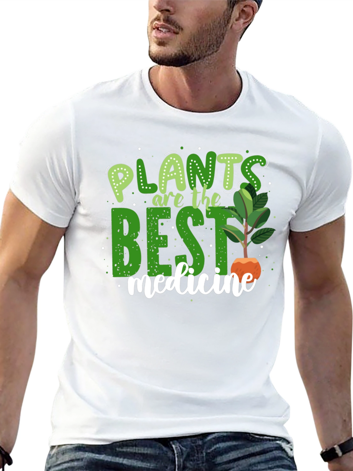 Plants Are The Best Medicine T-Shirt