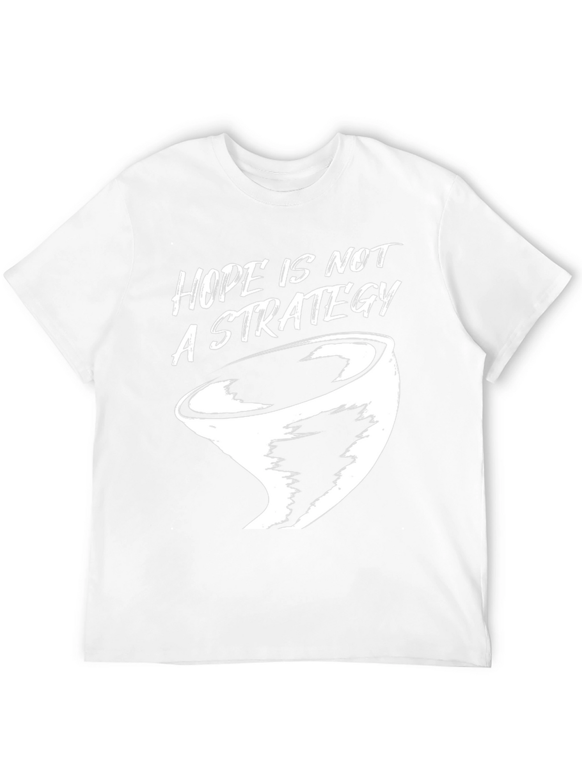 Hope Is Not a Strategy Graphic Tee - Black