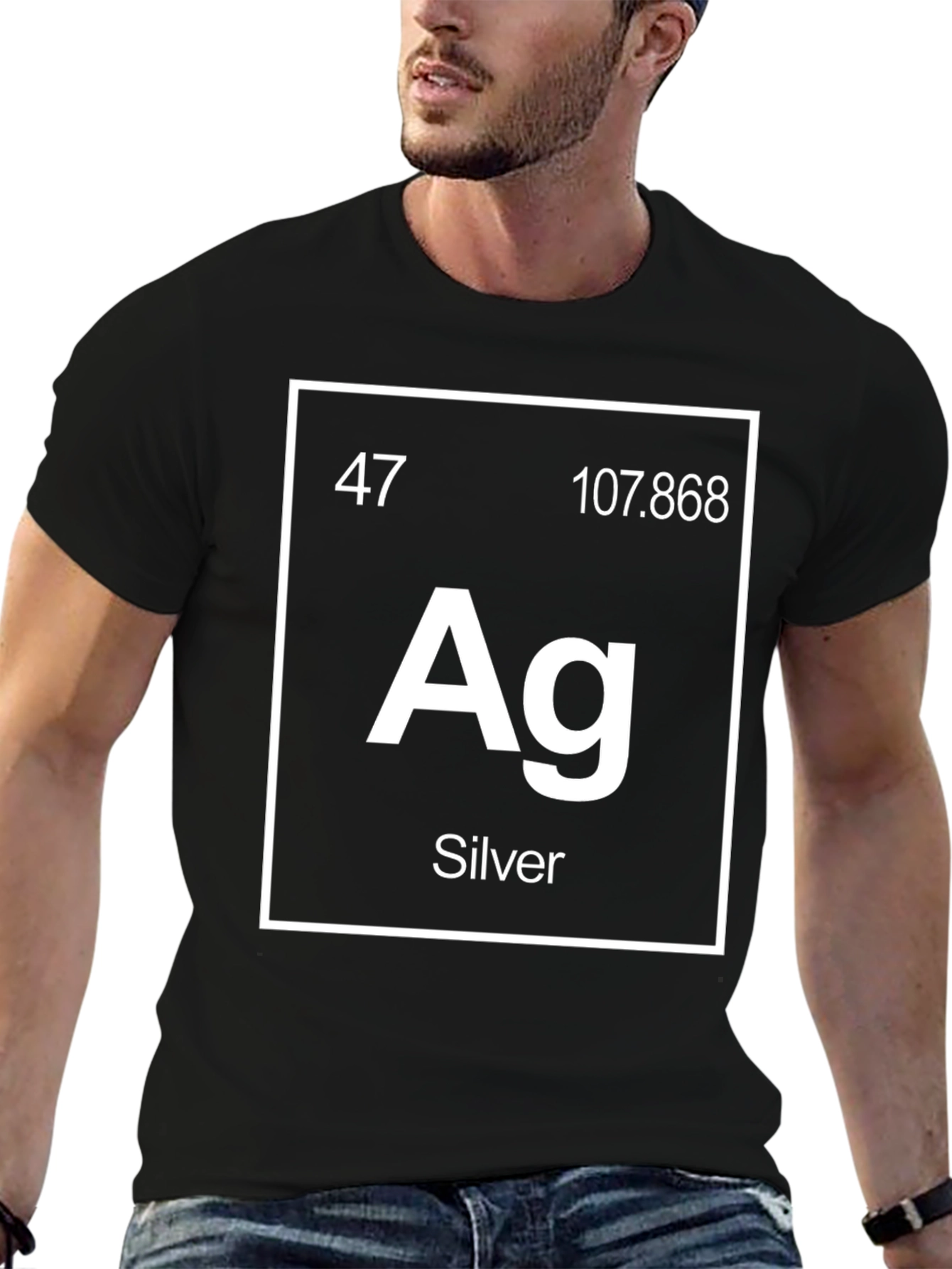 Silver Element T-Shirt - Science Tee