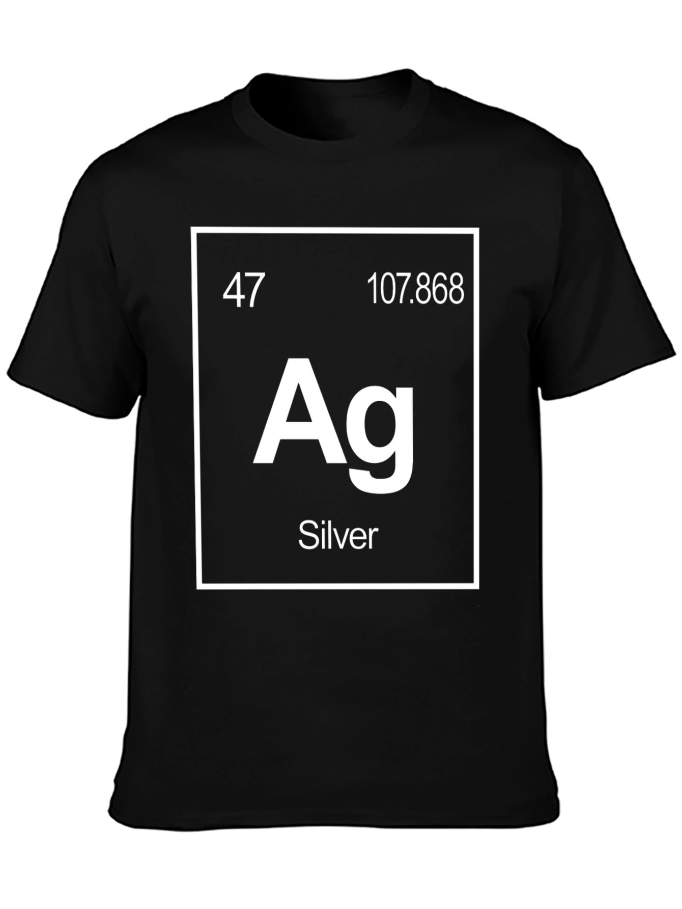 Silver Element T-Shirt - Science Tee