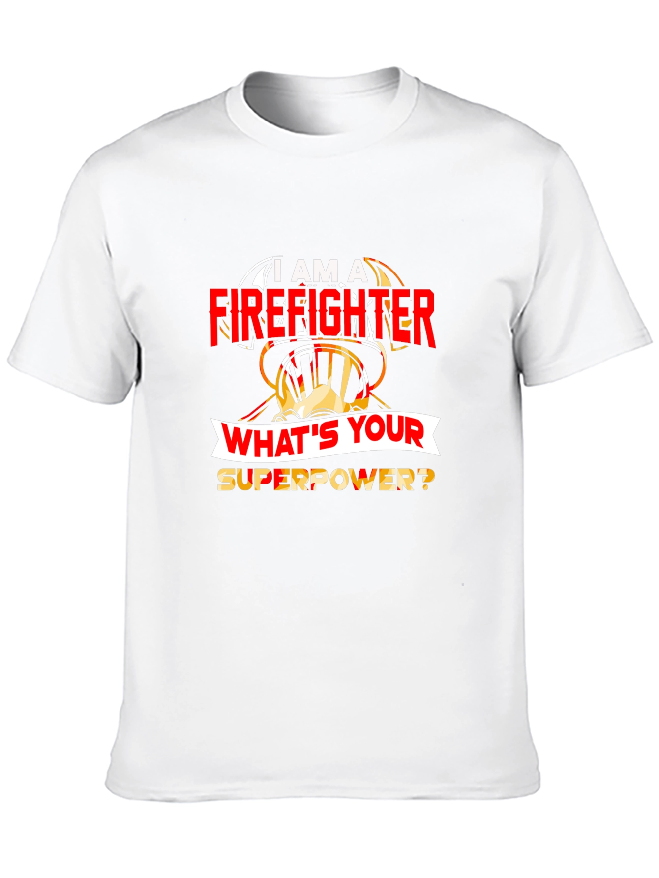 Firefighter Superpower T-Shirt - Heroic Design