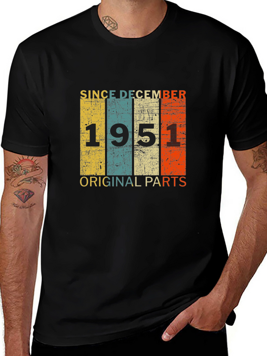 Since December 1951 Original Parts Black T-Shirt