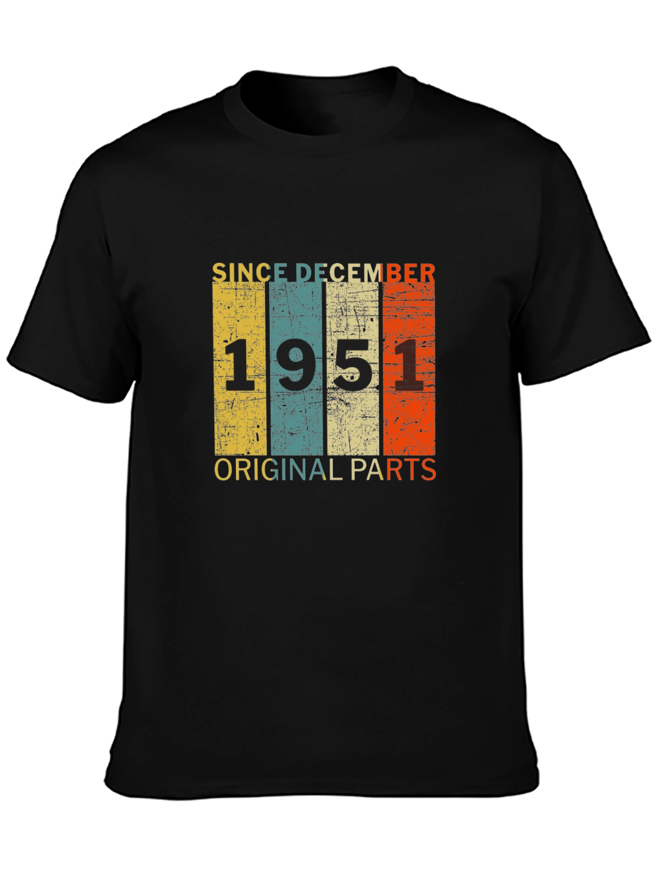 Since December 1951 Original Parts Black T-Shirt