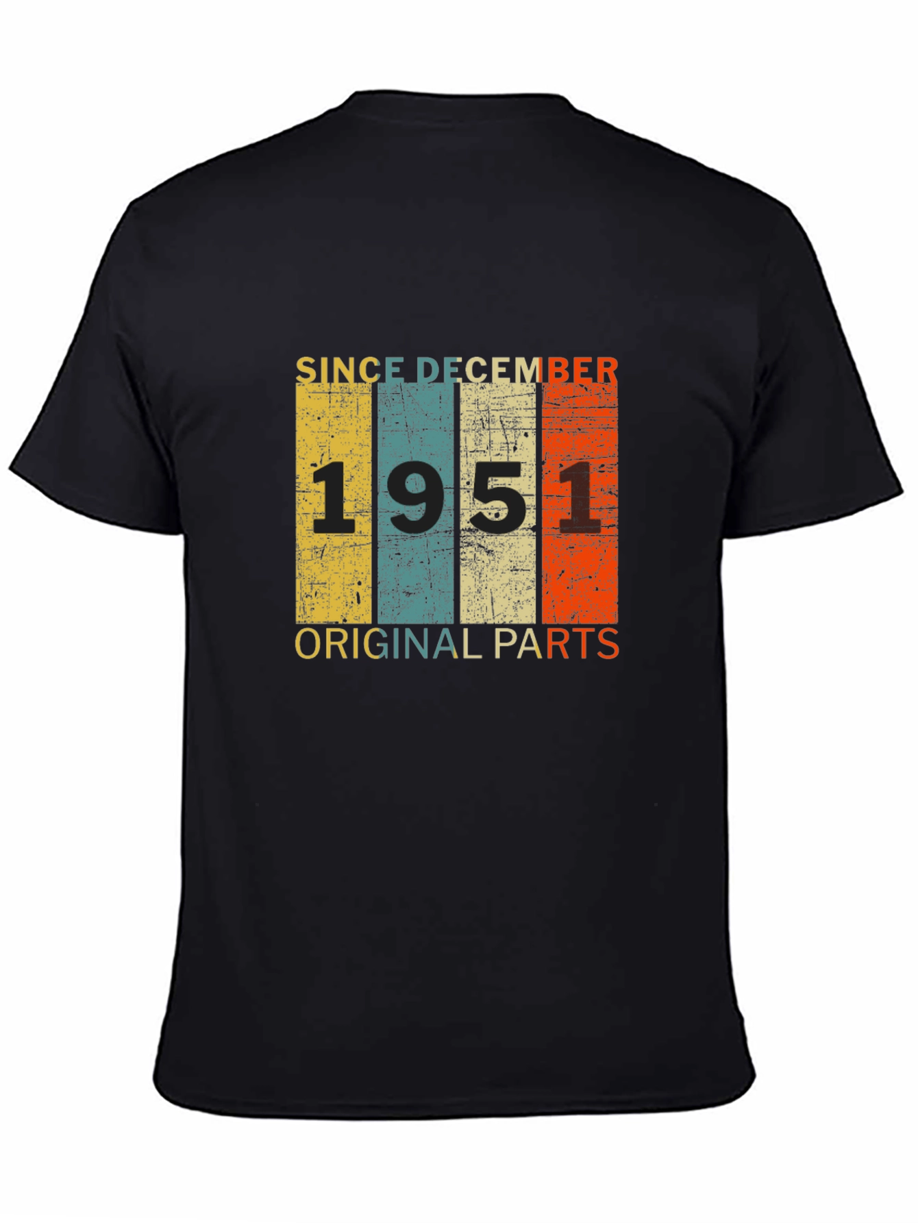 Since December 1951 Original Parts Black T-Shirt