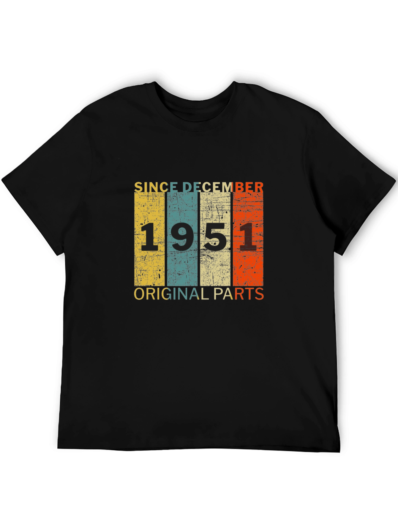 Since December 1951 Original Parts Black T-Shirt