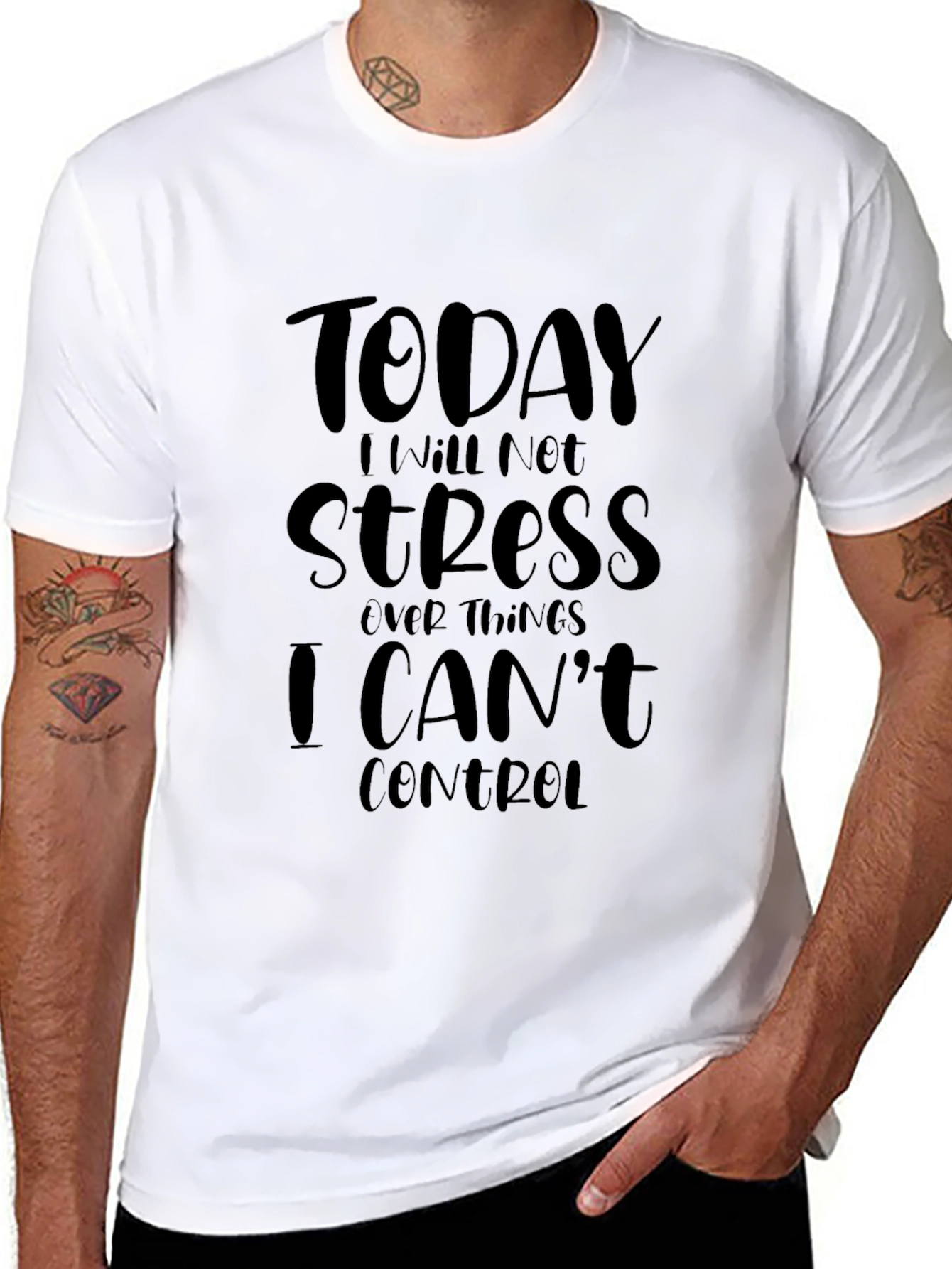Today I Will Not Stress T-Shirt