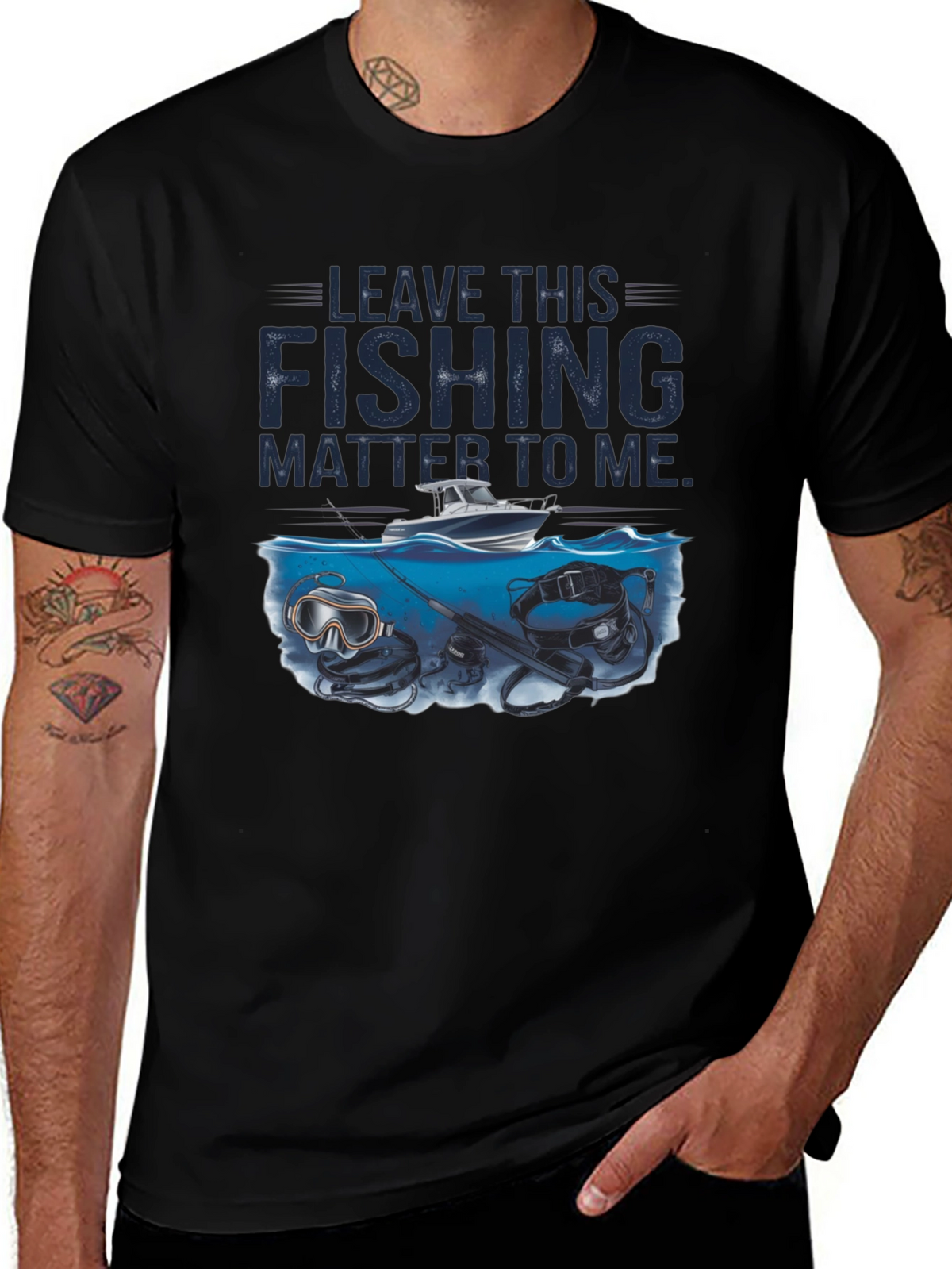 Fishing T-Shirt - Leave This Fishing Matter To Me