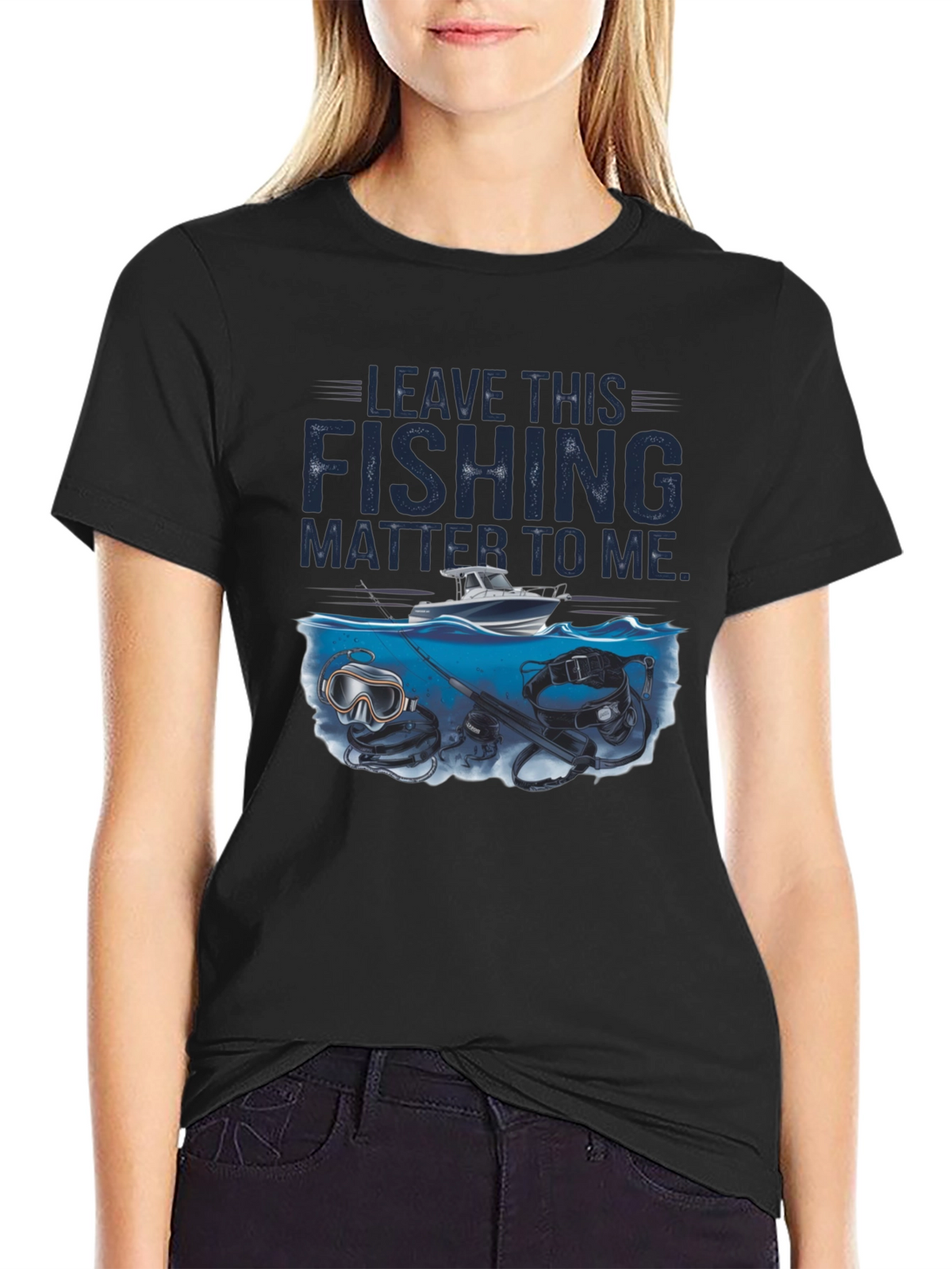 Fishing T-Shirt - Leave This Fishing Matter To Me