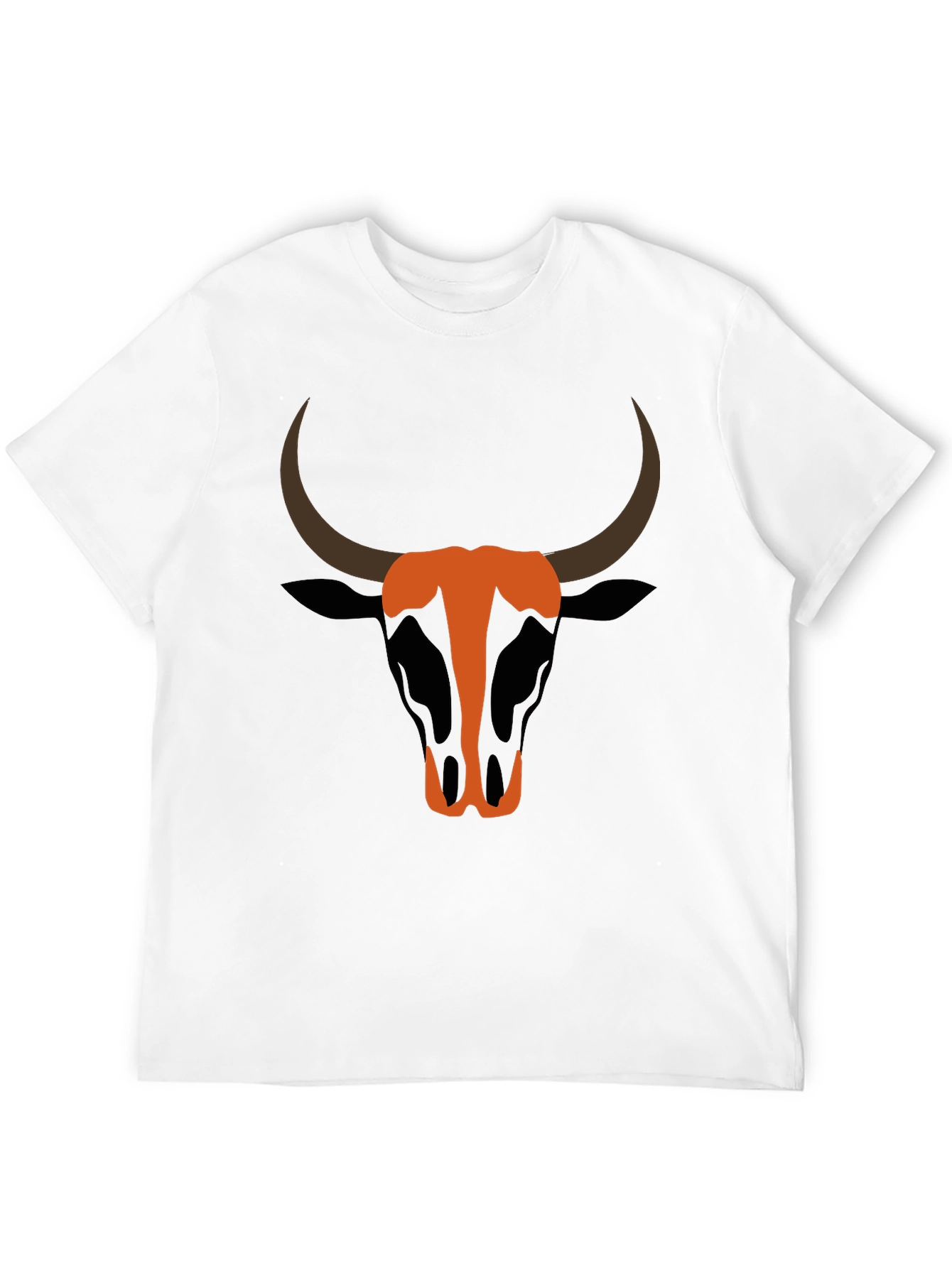 Bull Graphic Tee - Black
