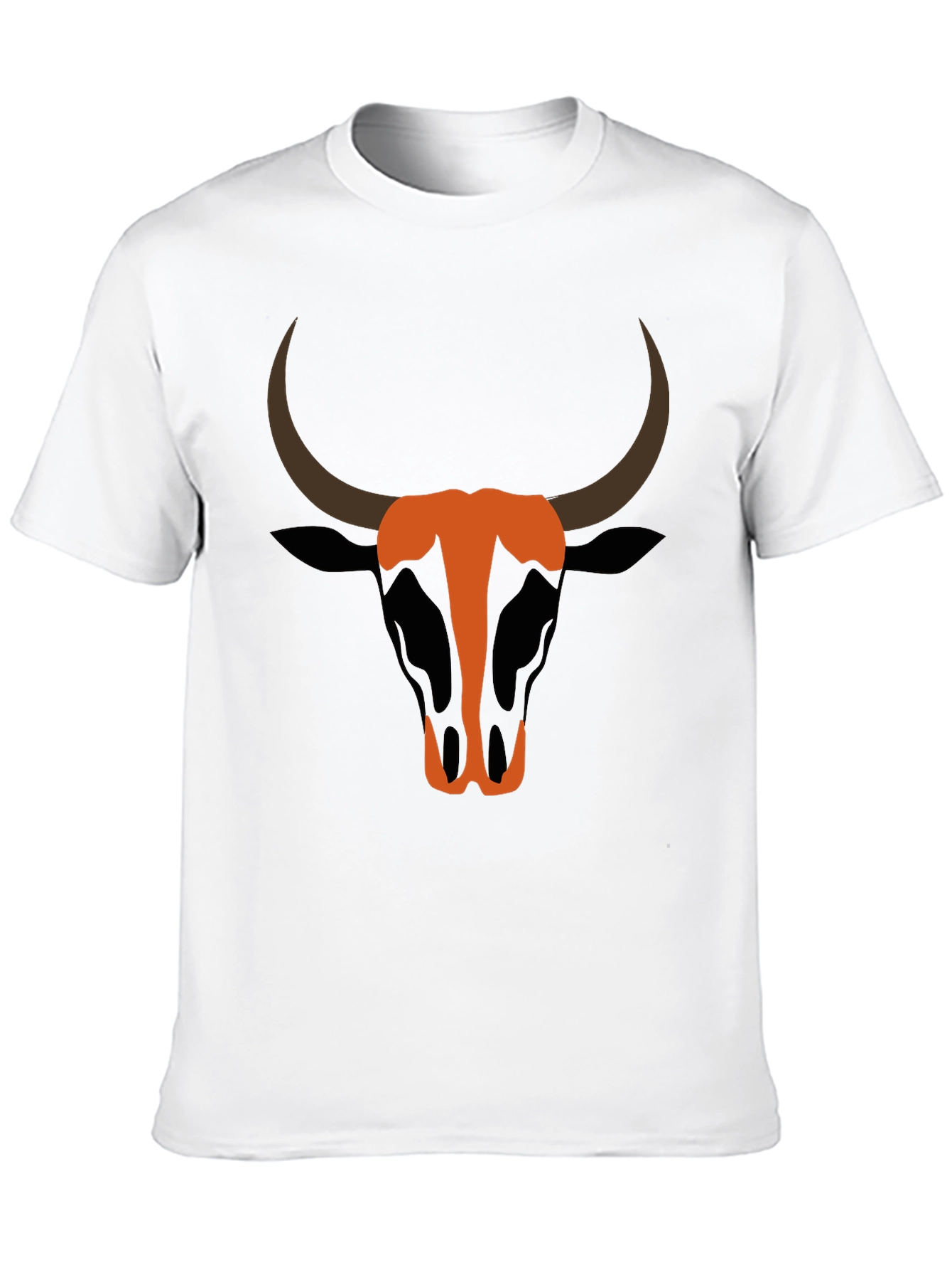 Bull Graphic Tee - Black