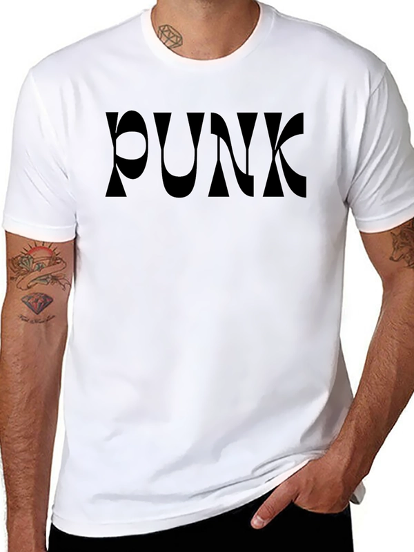 Edgy Punk Graphic Tee - Bold Statement Shirt