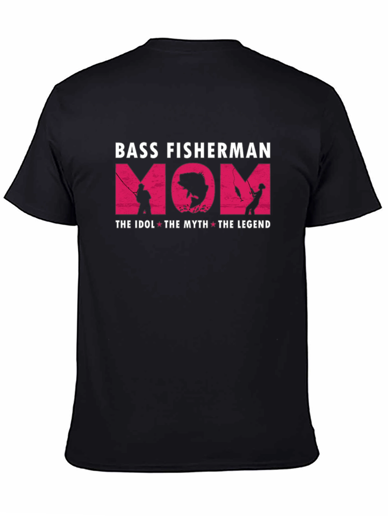 Bass Fisherman Mom T-Shirt