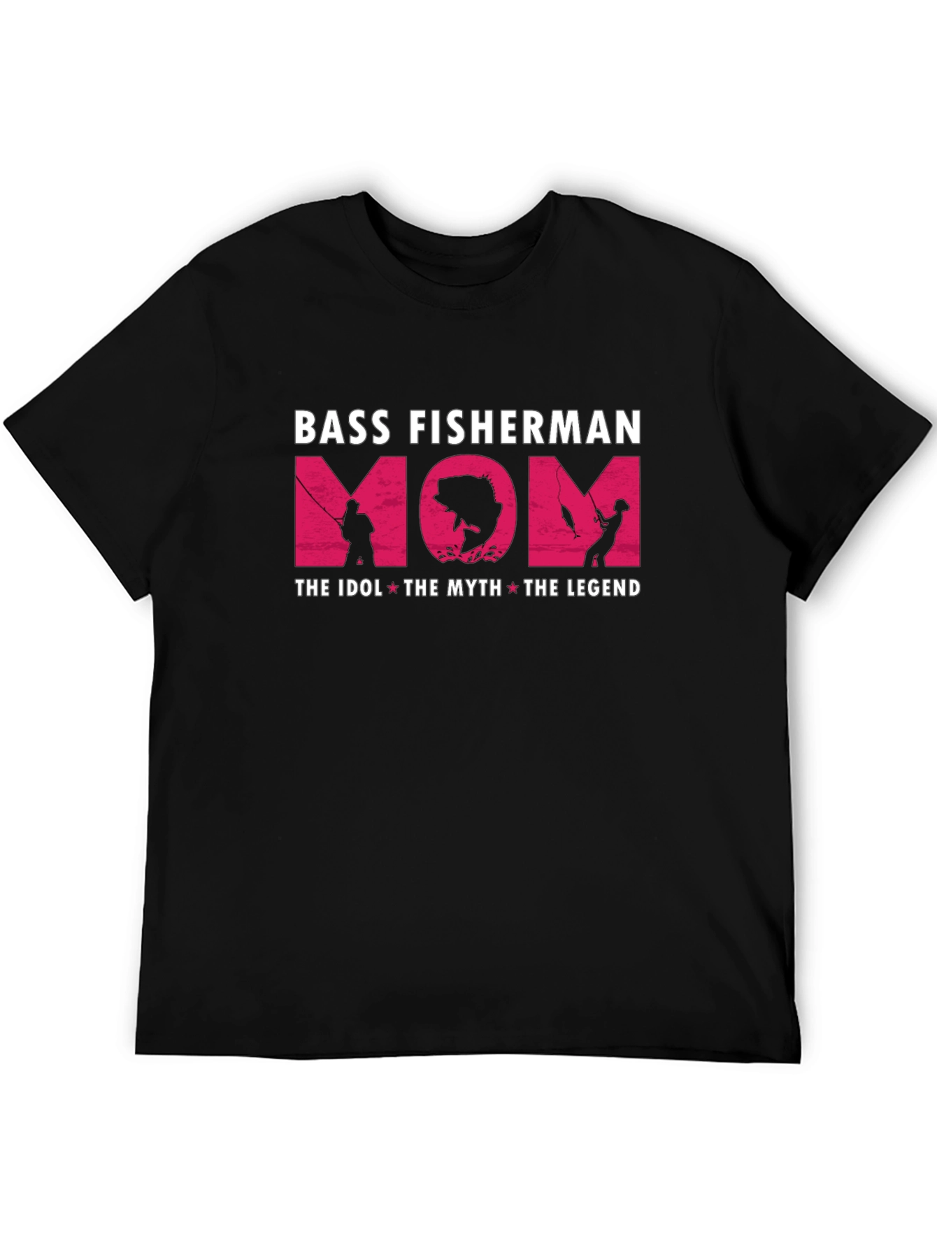 Bass Fisherman Mom T-Shirt