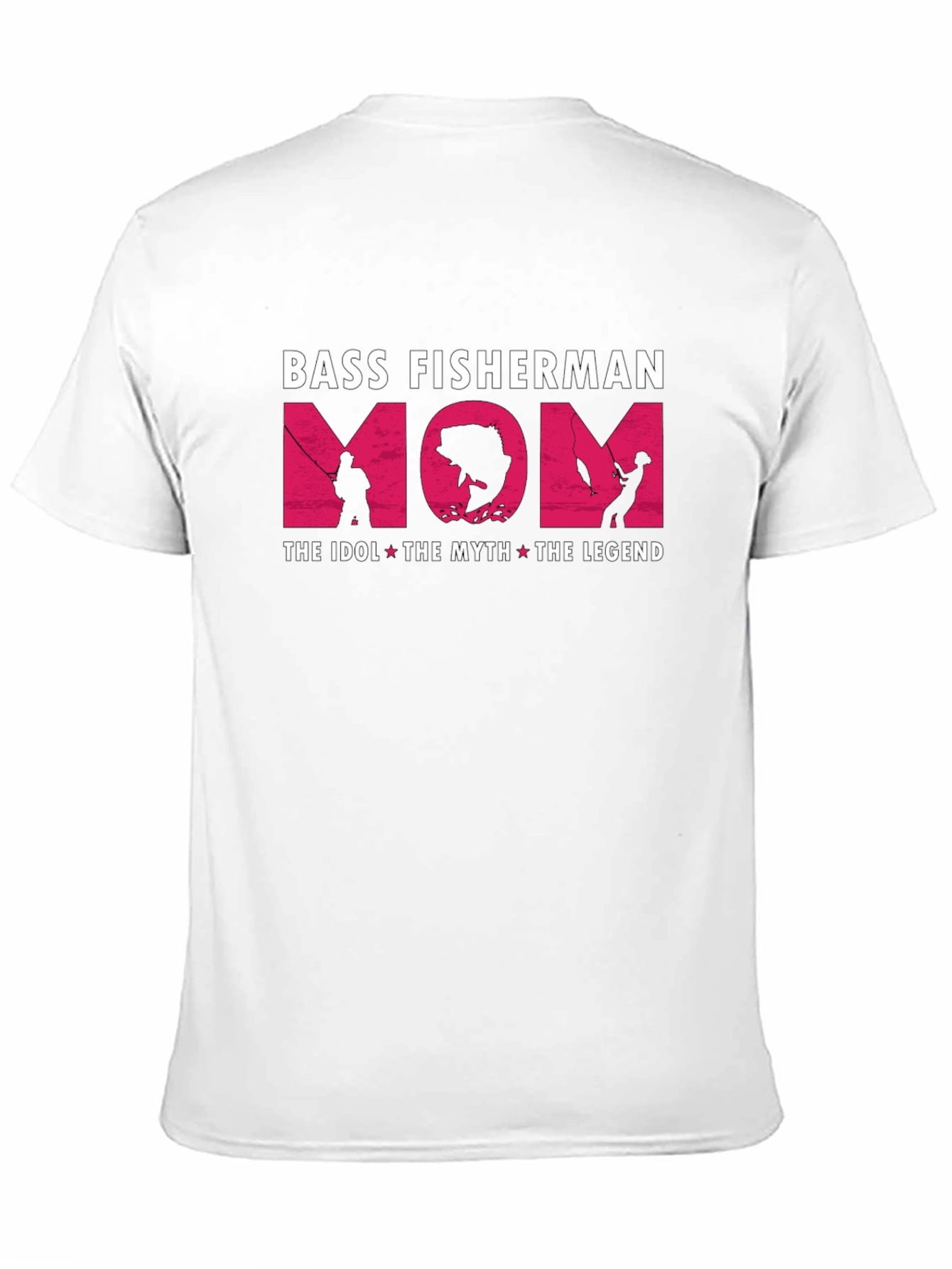 Bass Fisherman Mom T-Shirt