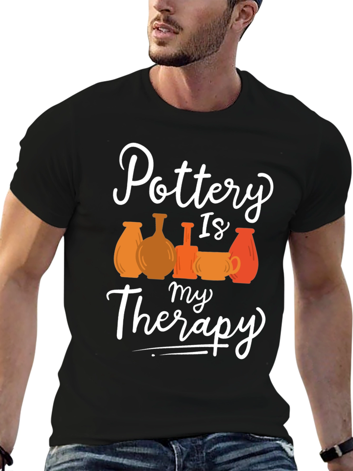 Pottery Therapy T-Shirt - Hobbyist Apparel