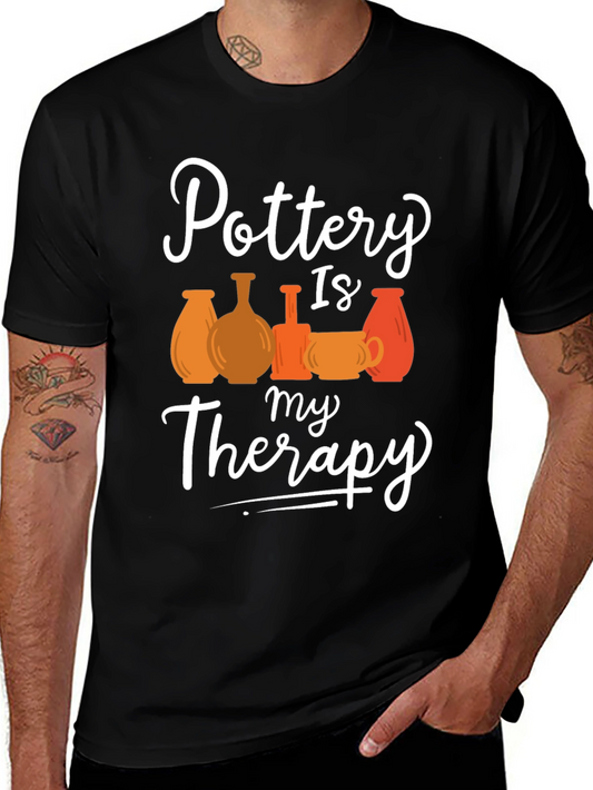 Pottery Therapy T-Shirt - Hobbyist Apparel