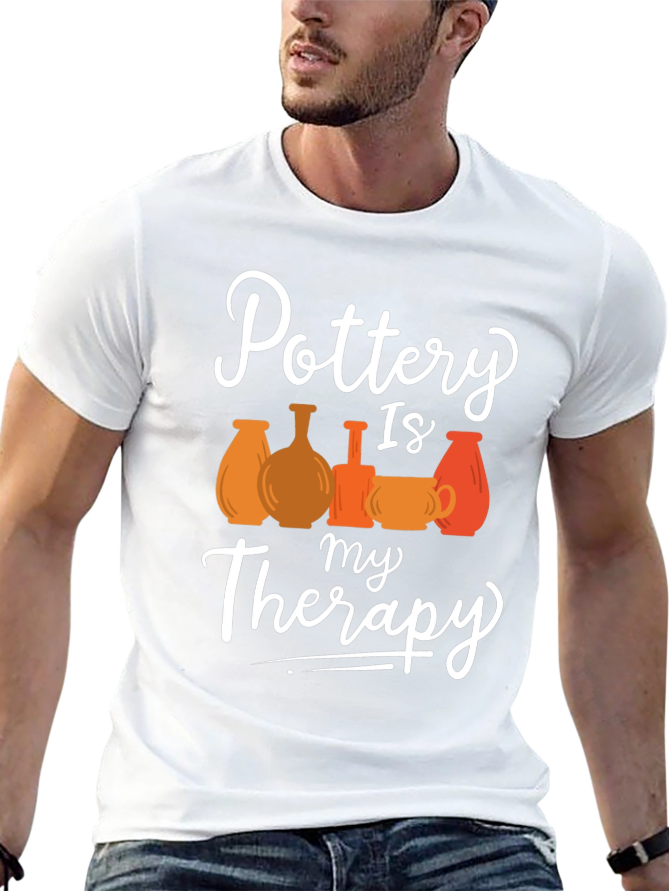 Pottery Therapy T-Shirt - Hobbyist Apparel