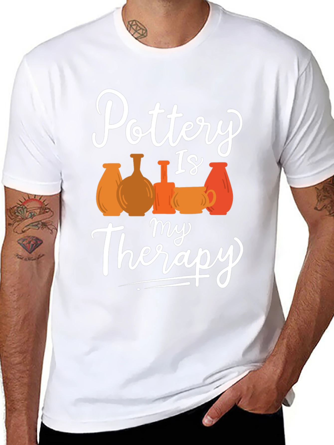 Pottery Therapy T-Shirt - Hobbyist Apparel