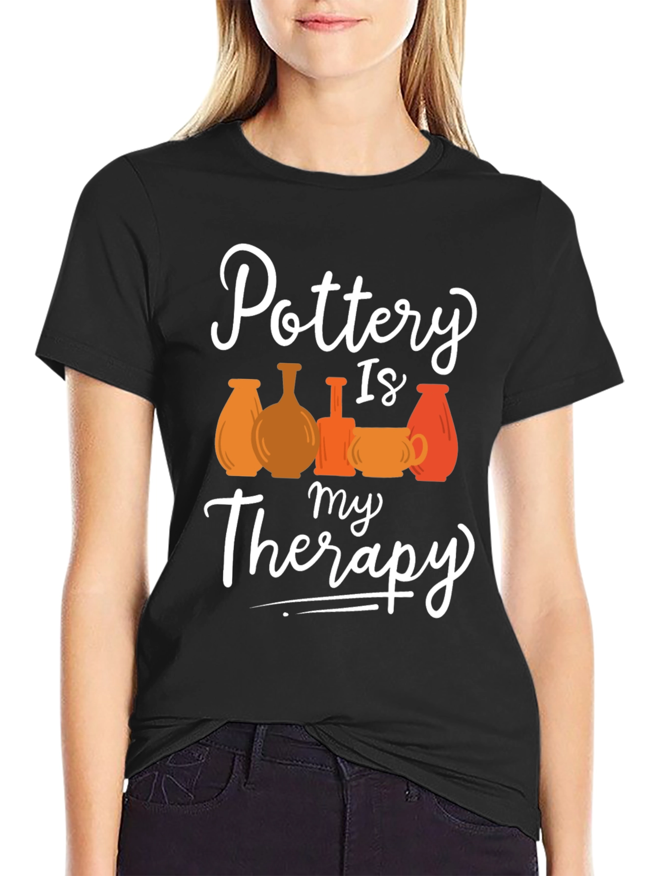 Pottery Therapy T-Shirt - Hobbyist Apparel