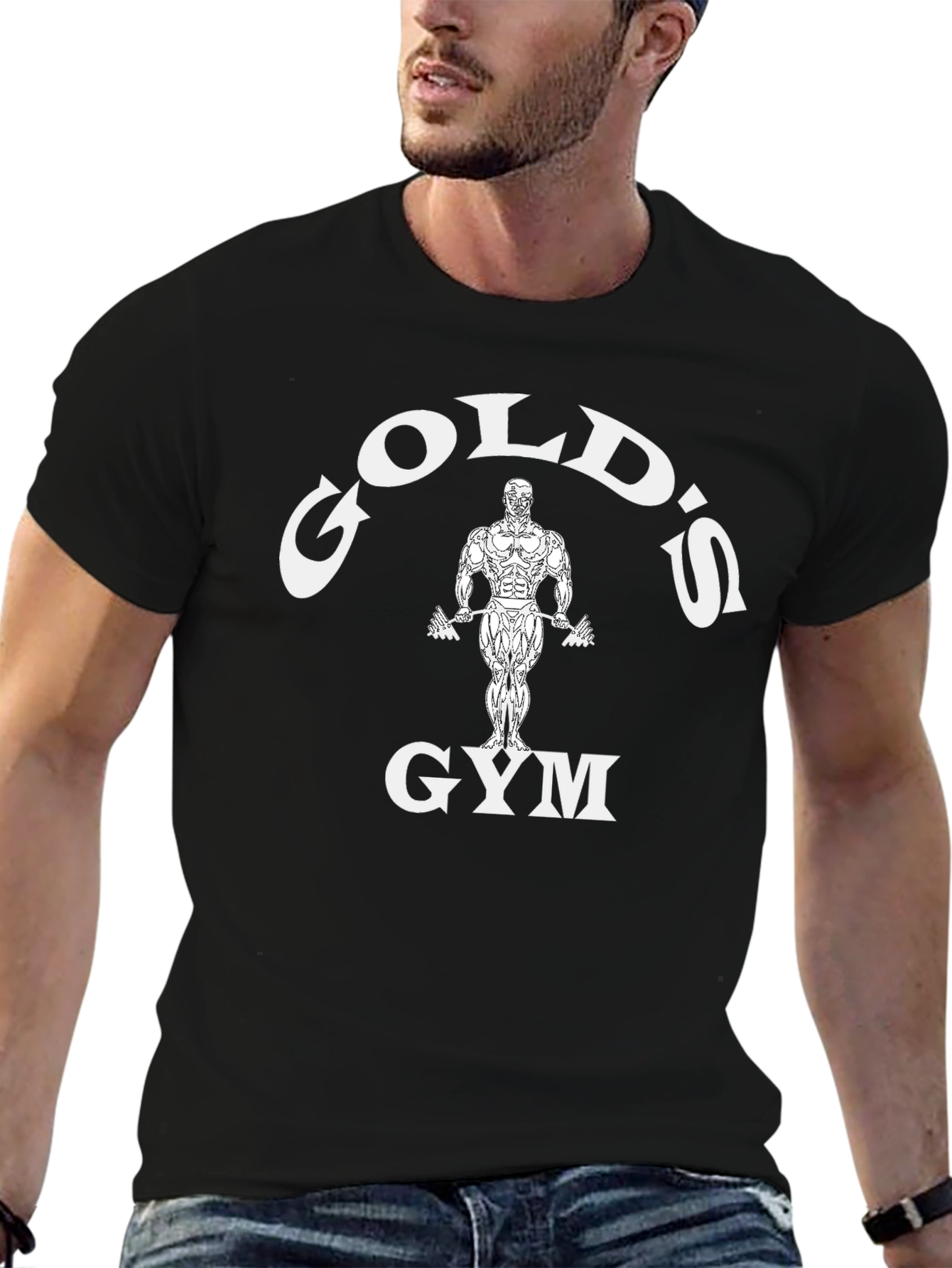 Golds Gym Classic Black T-Shirt