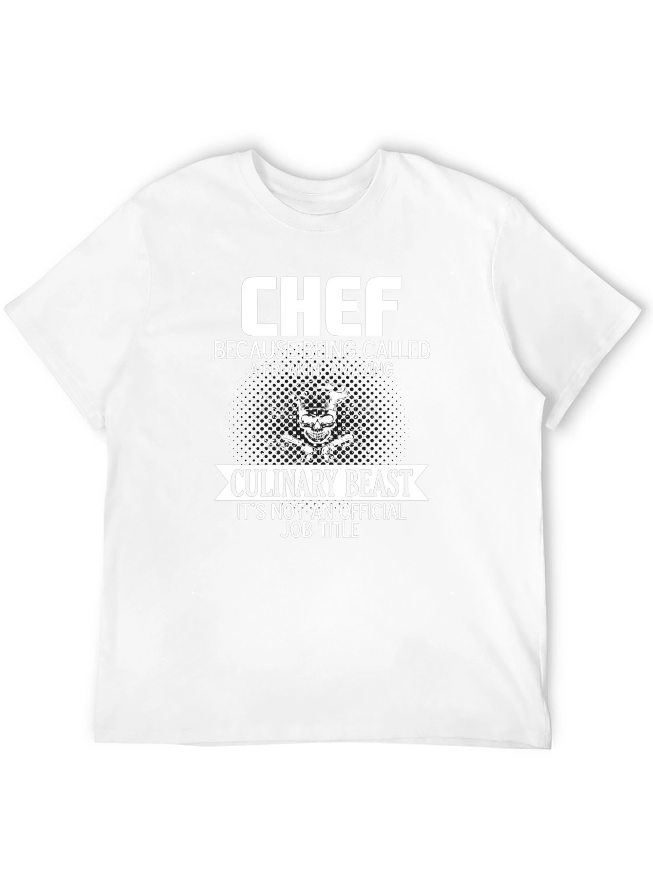 Chef Culinary Beast Graphic T-Shirt