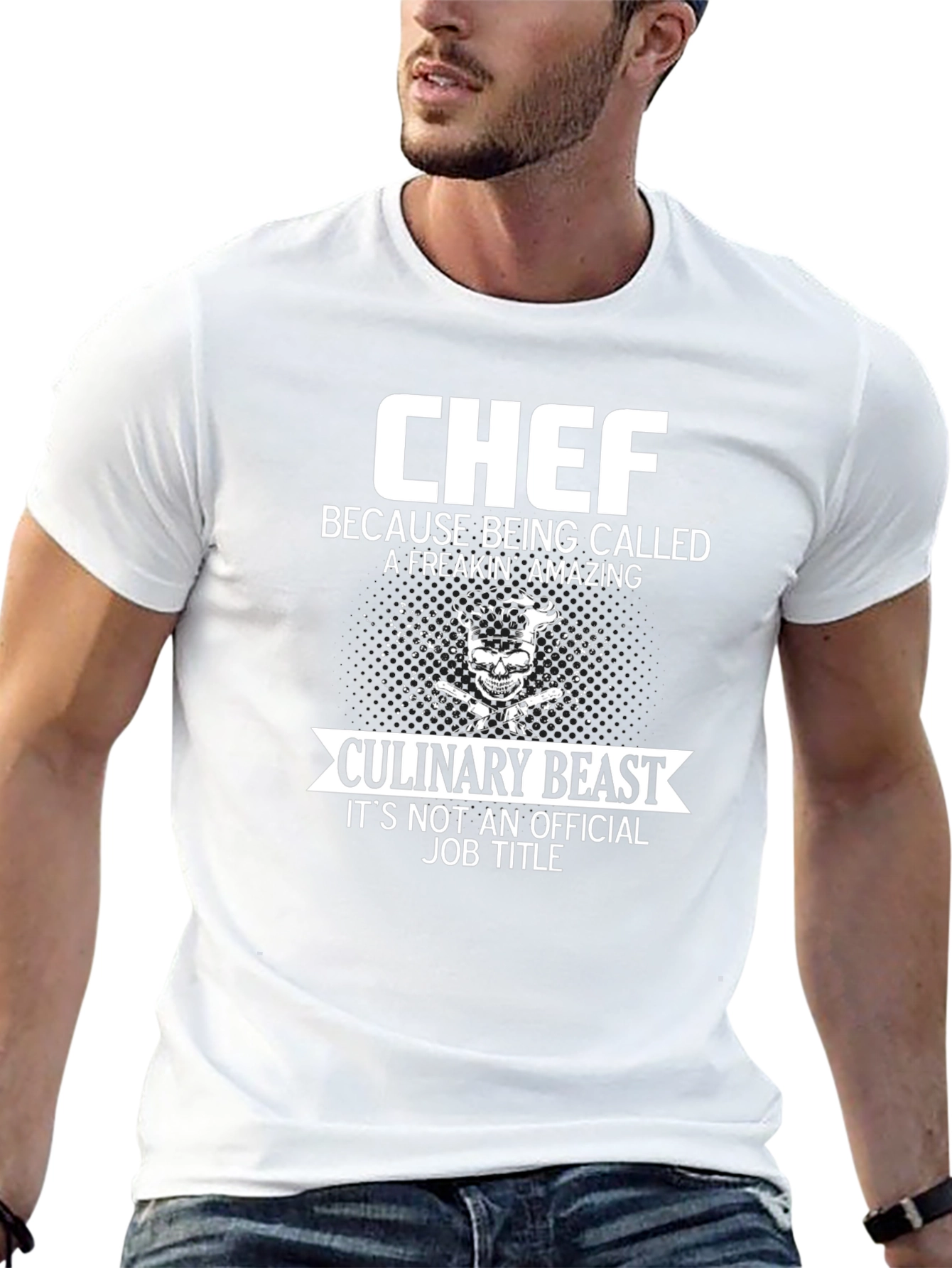 Chef Culinary Beast Graphic T-Shirt