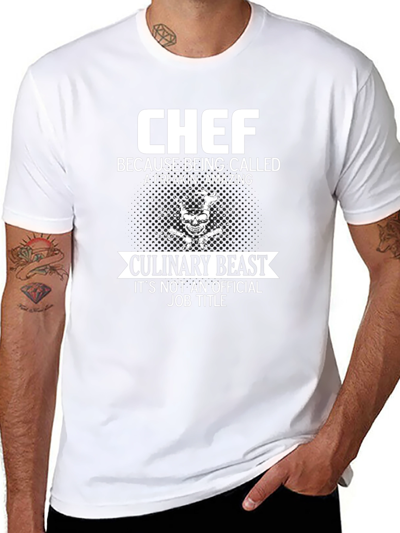 Chef Culinary Beast Graphic T-Shirt