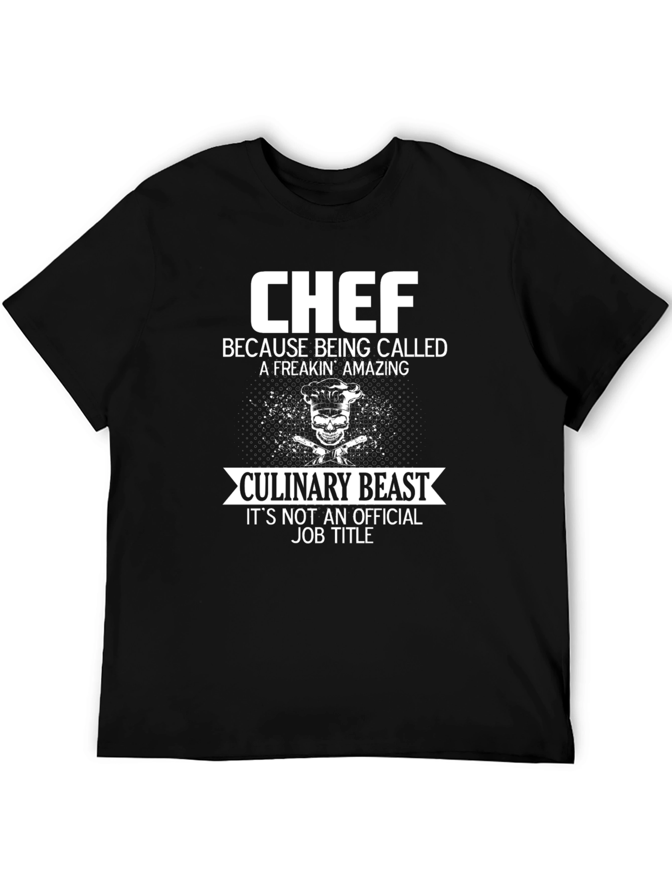 Chef Culinary Beast Graphic T-Shirt
