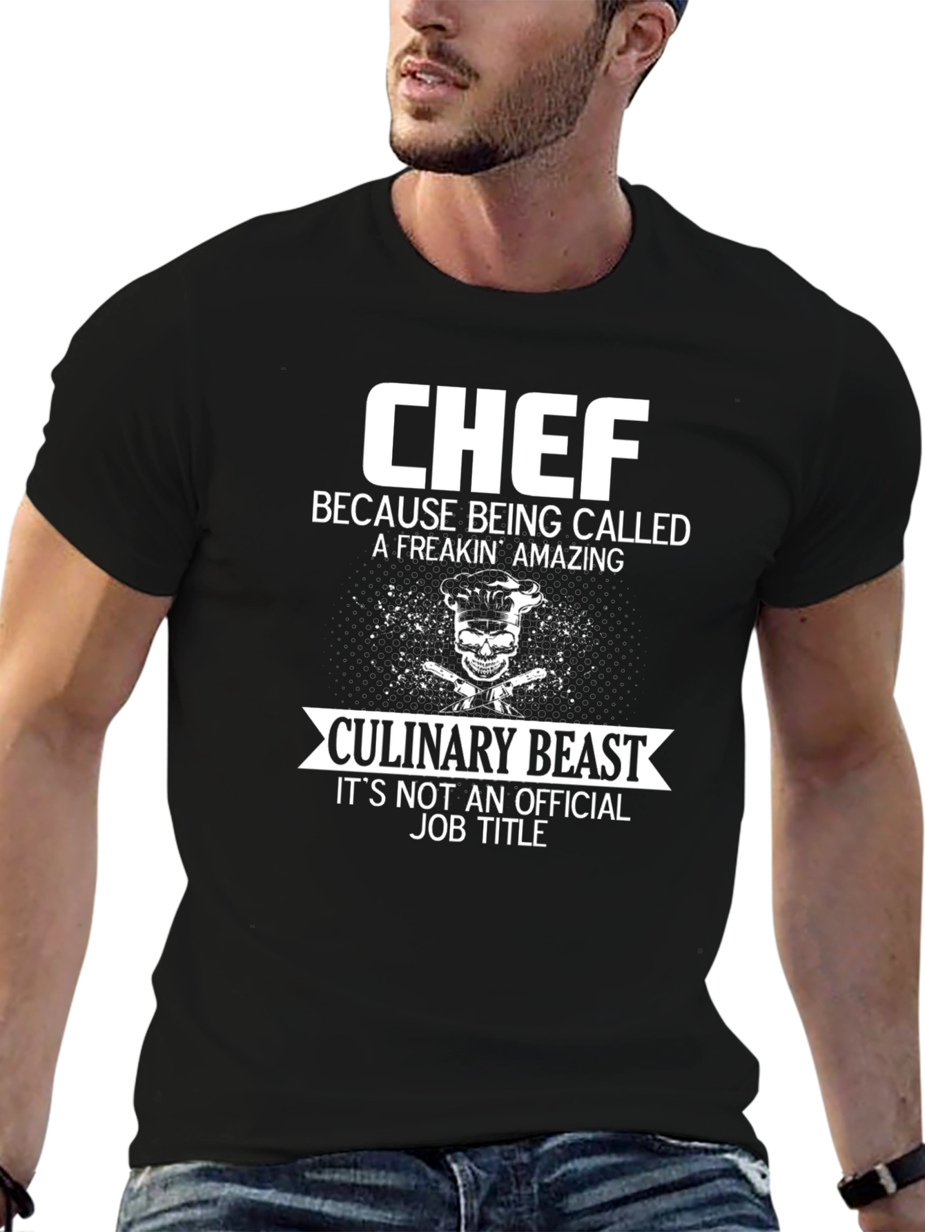 Chef Culinary Beast Graphic T-Shirt