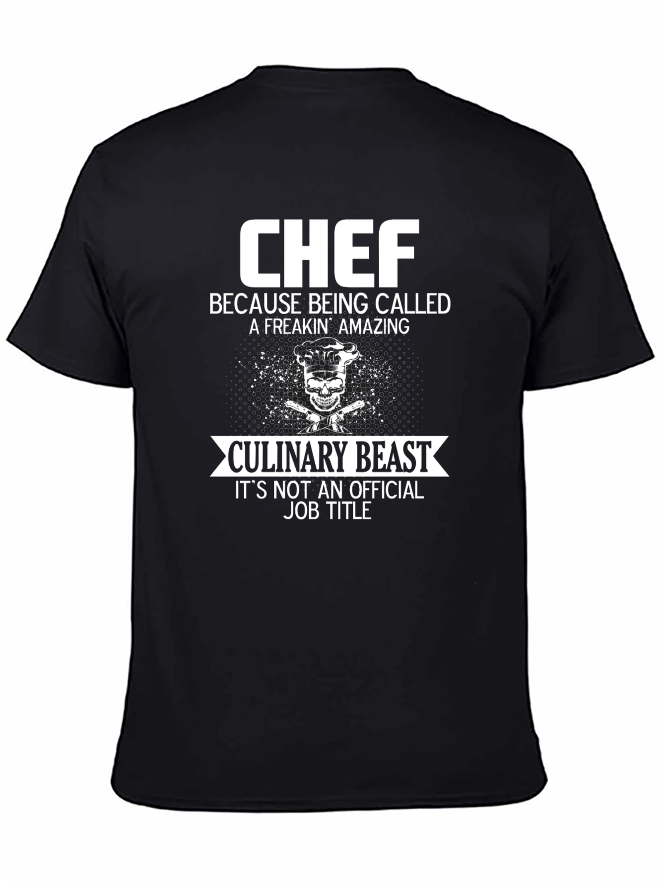 Chef Culinary Beast Graphic T-Shirt