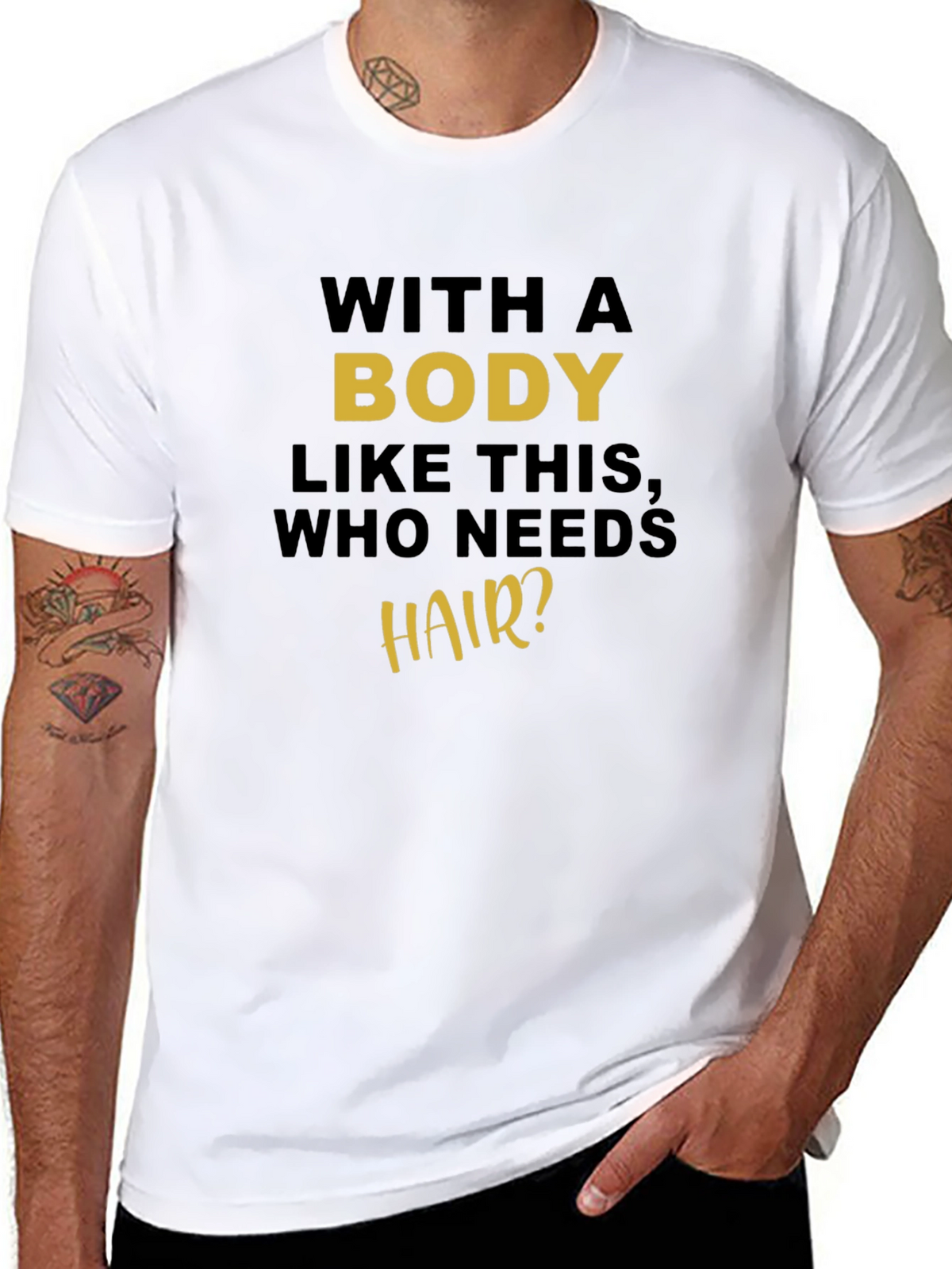 Humorous Body Like This Graphic Tee
