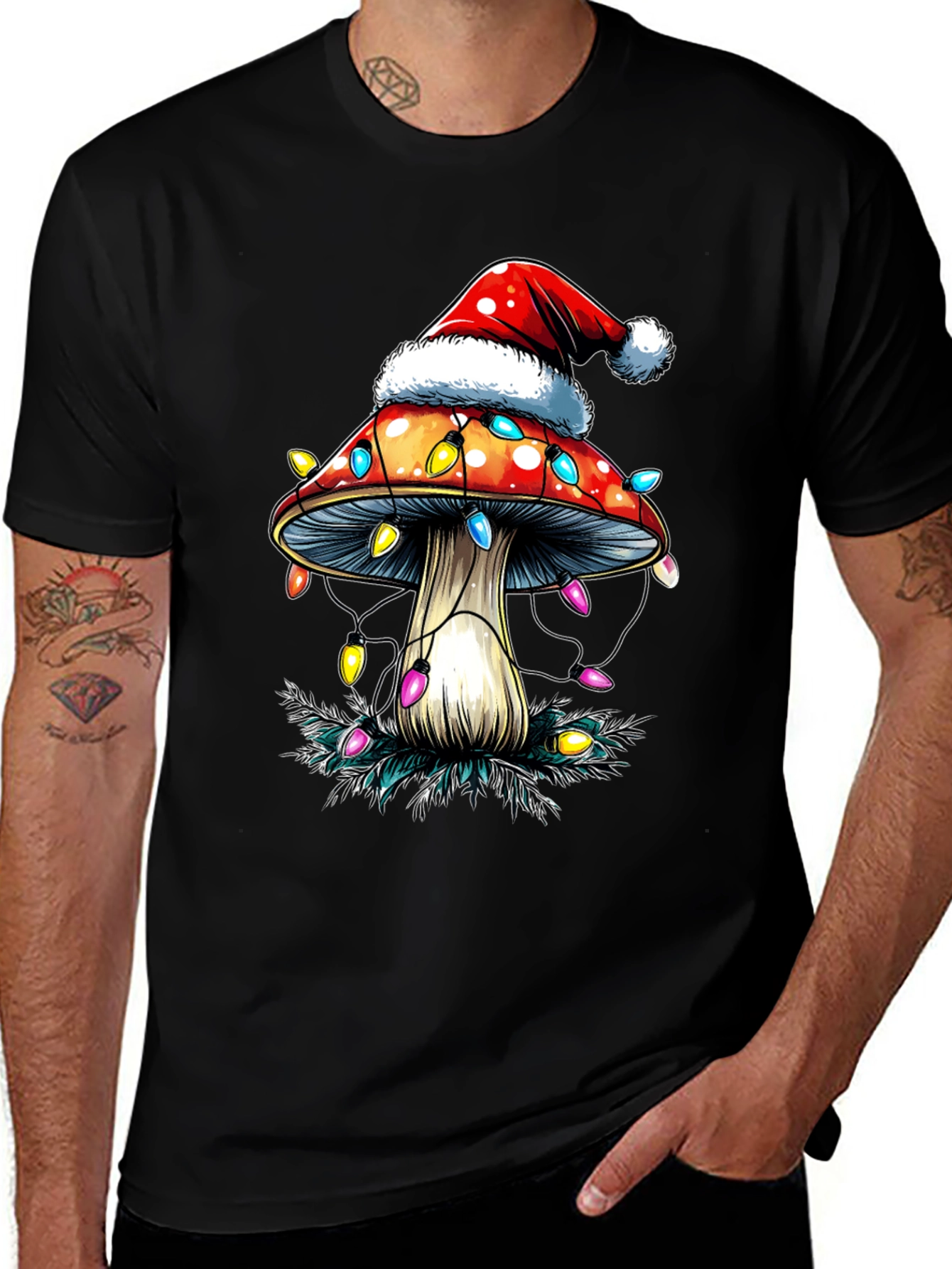 Christmas Mushroom T-Shirt