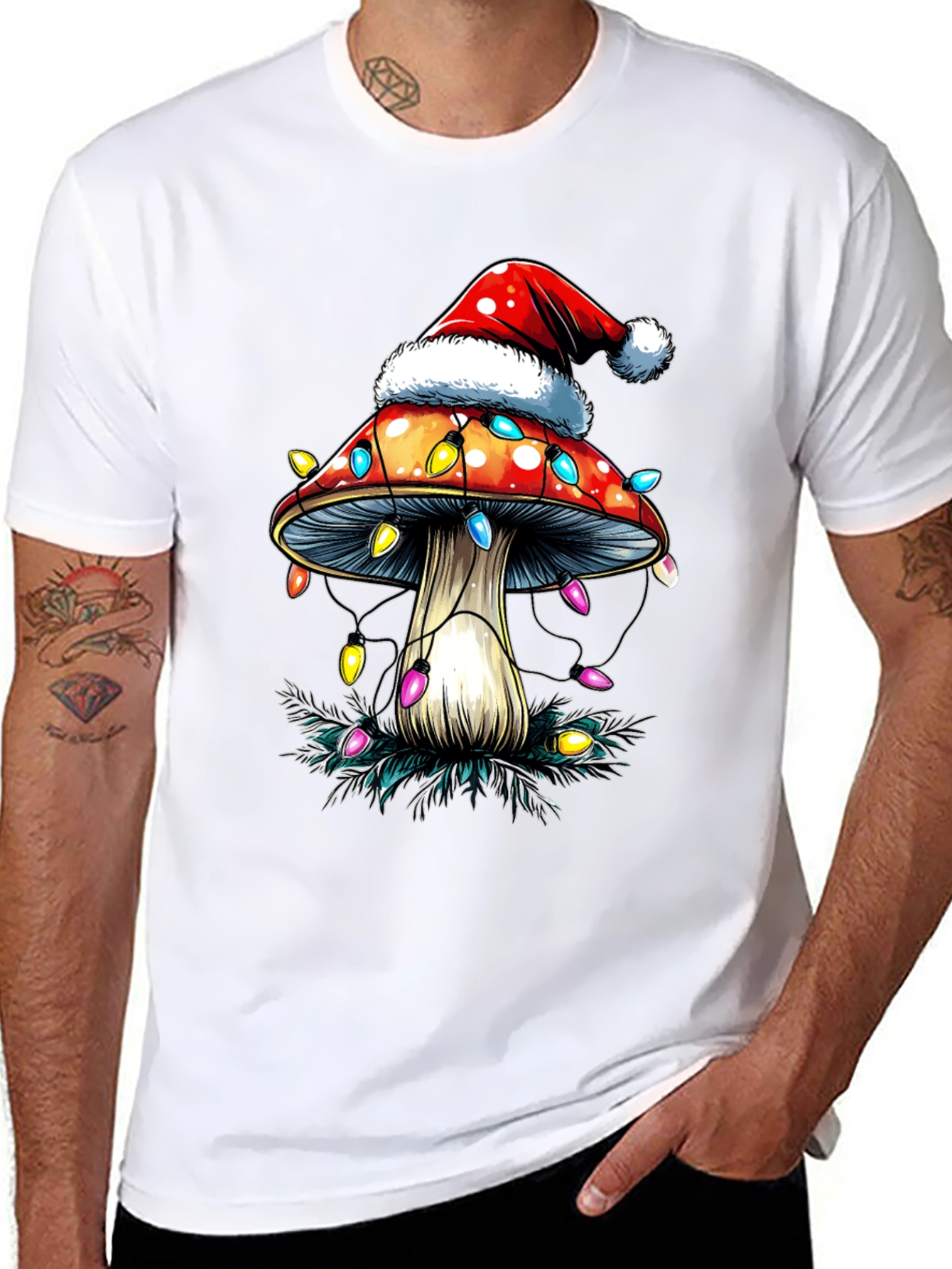 Christmas Mushroom T-Shirt